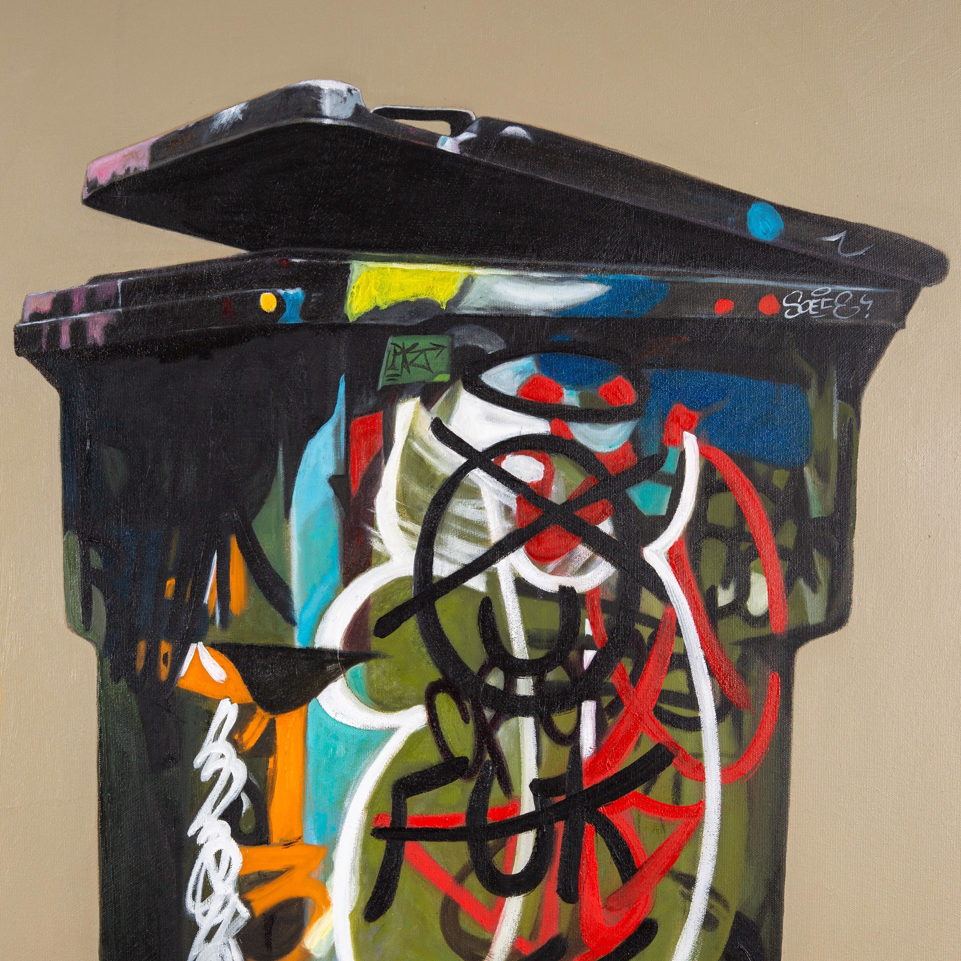 Three trash by Matthew Belval