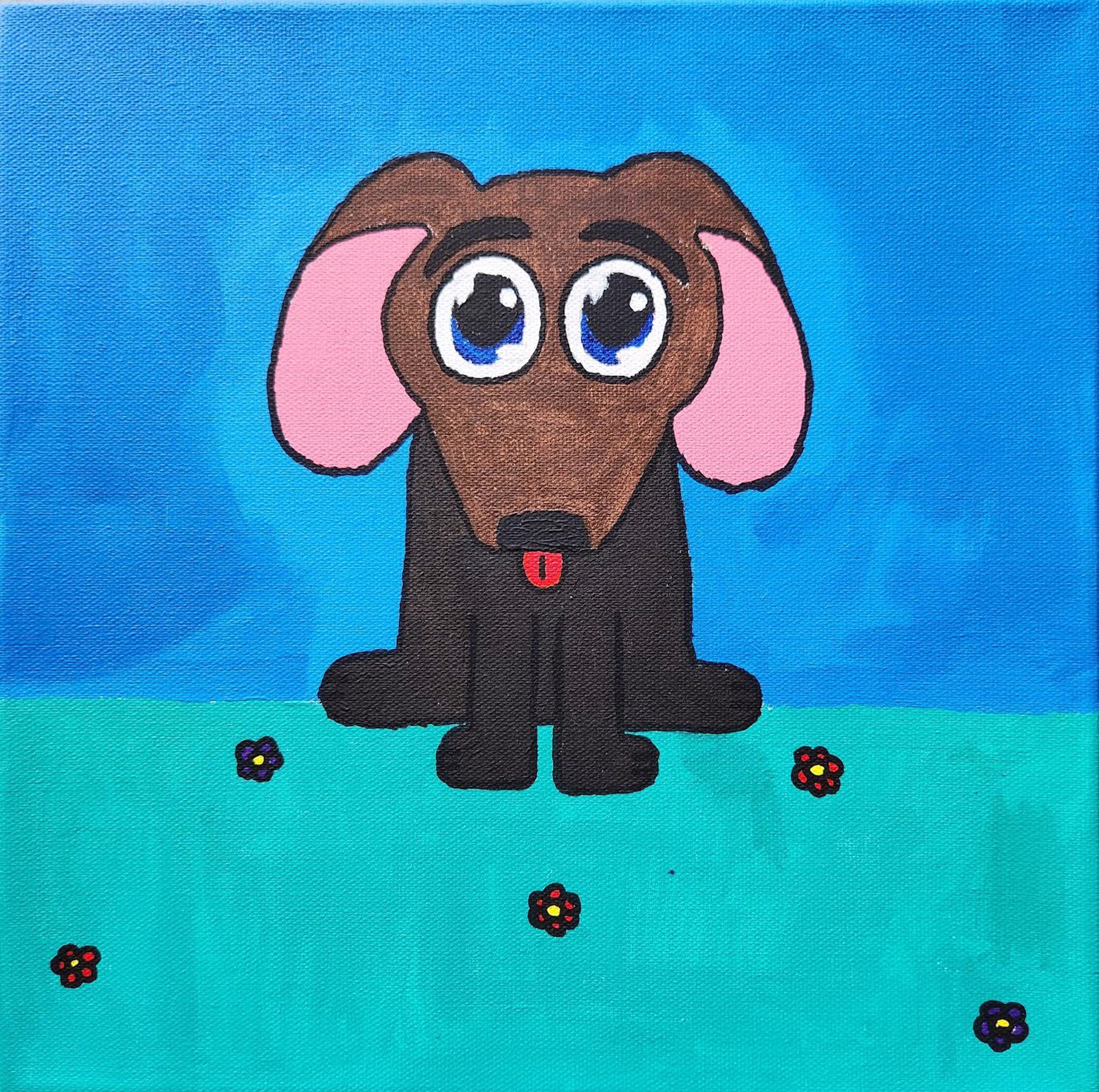 "Dog" by Sasha Bolds (NSAA) by Art One Foundation