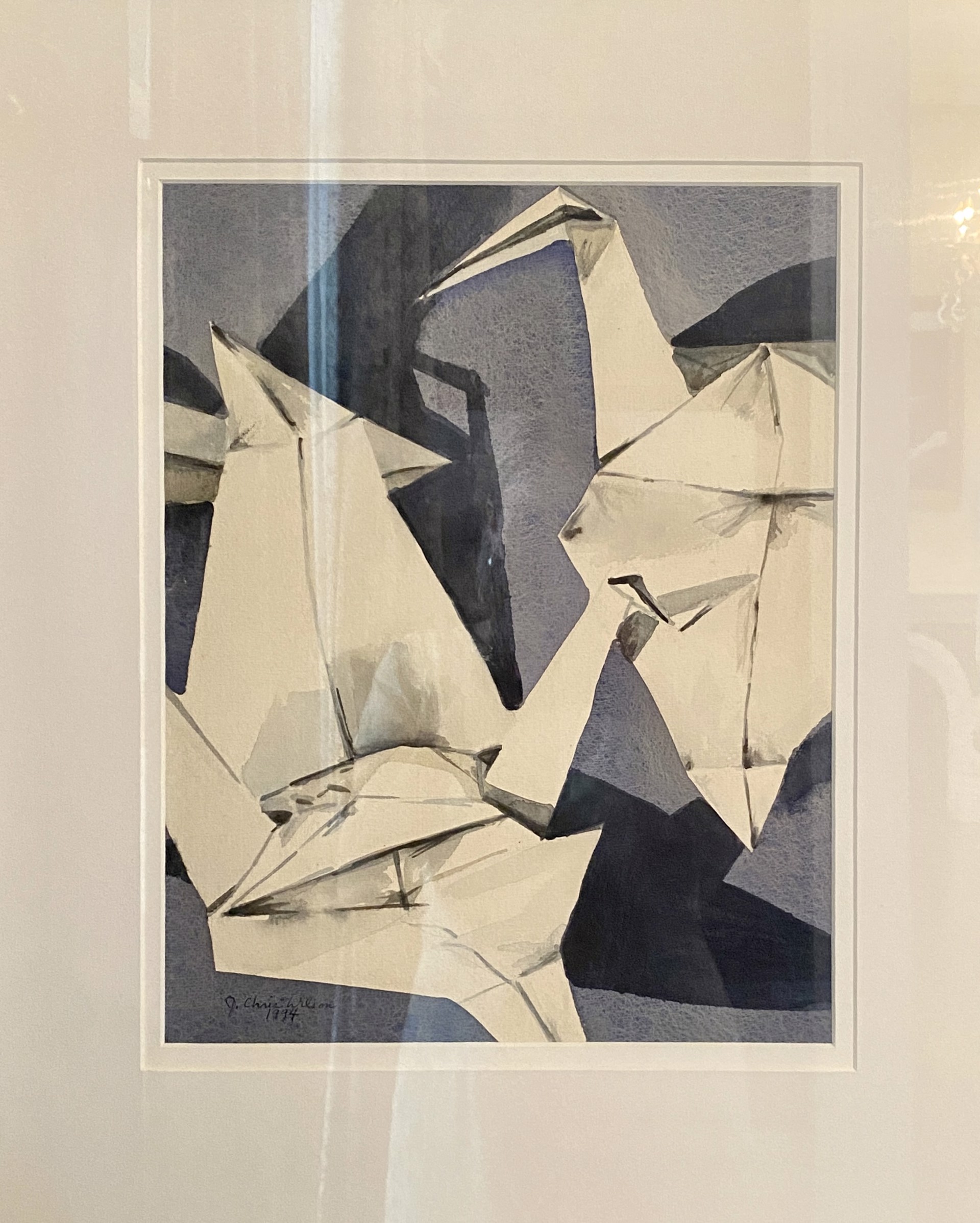 Origami Cranes by J. Chris Wilson