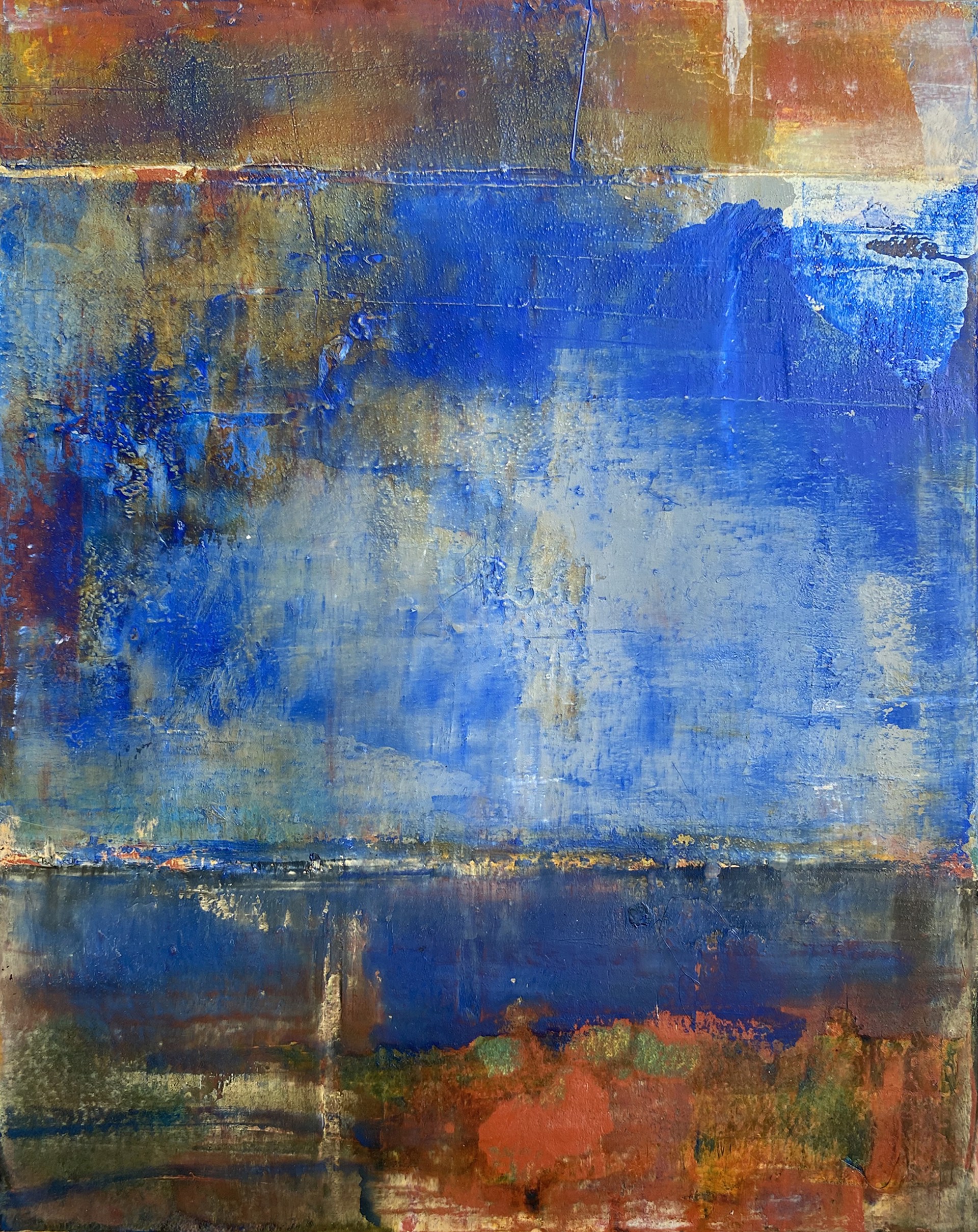 Patina Posto II (Arco Blu) by Allison B. Cooke