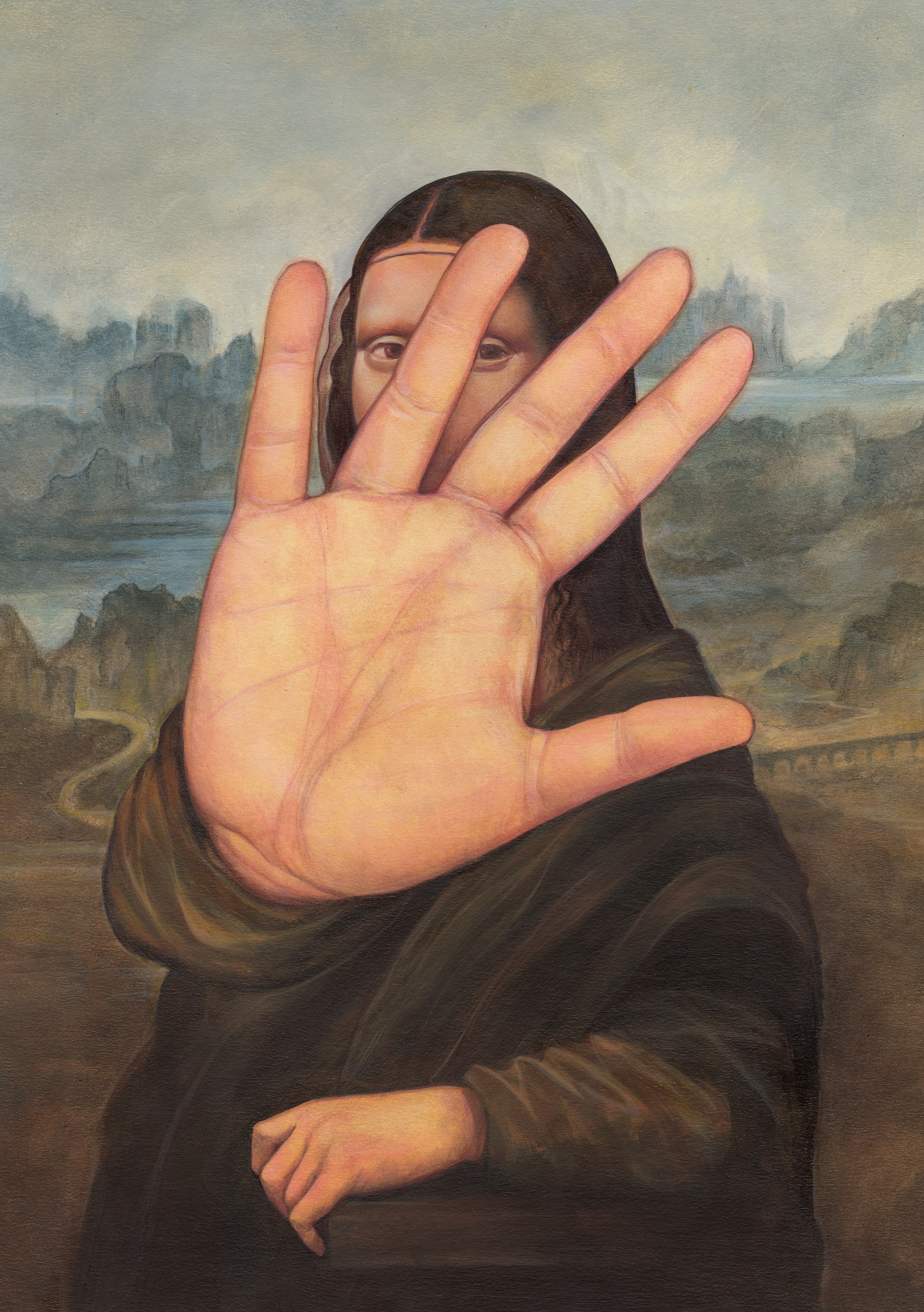 Cover for The New Yorker Magazine: No Photos, Please! by Anita Kunz