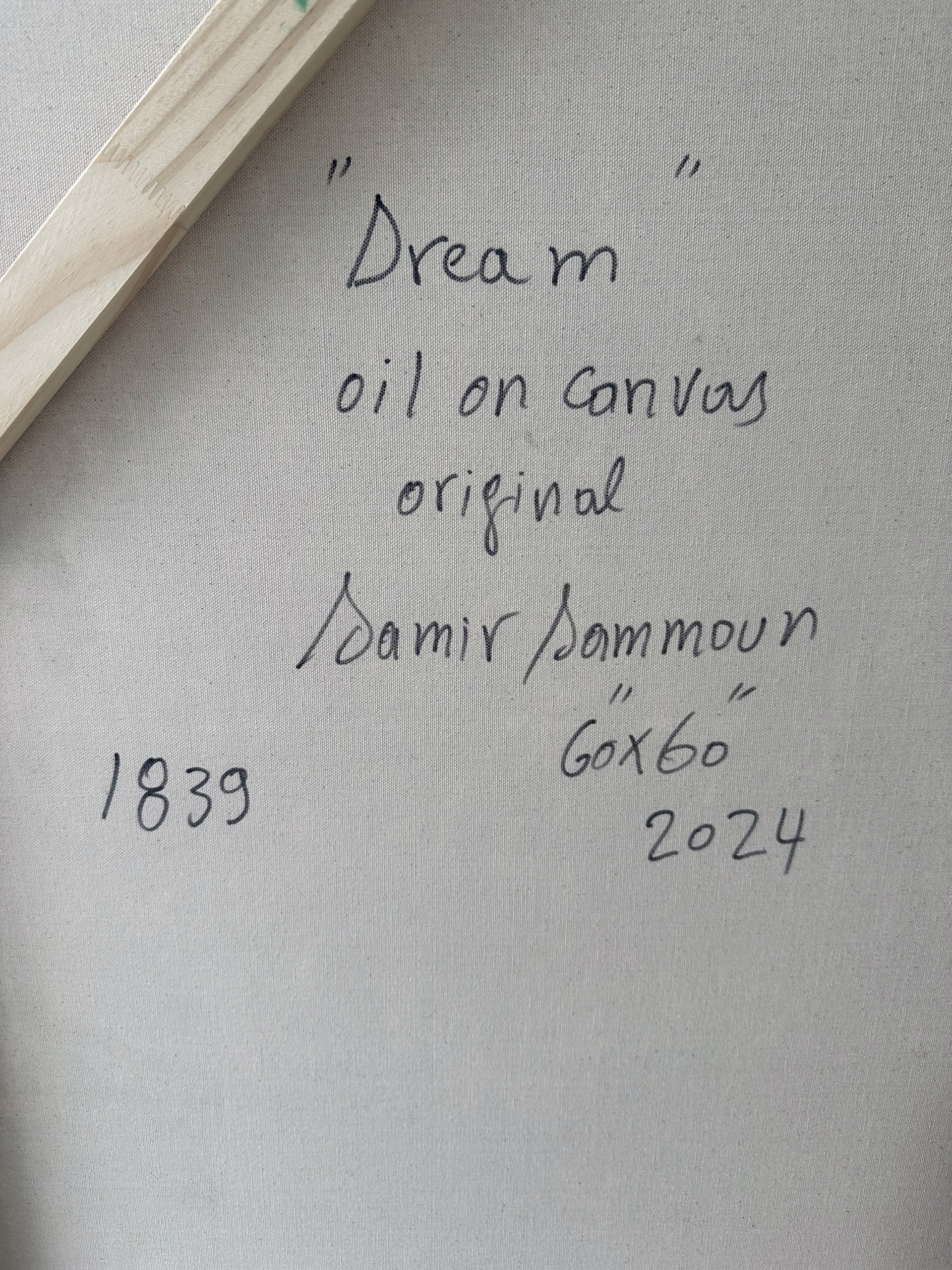 Dream, 60x60 by Samir Sammoun