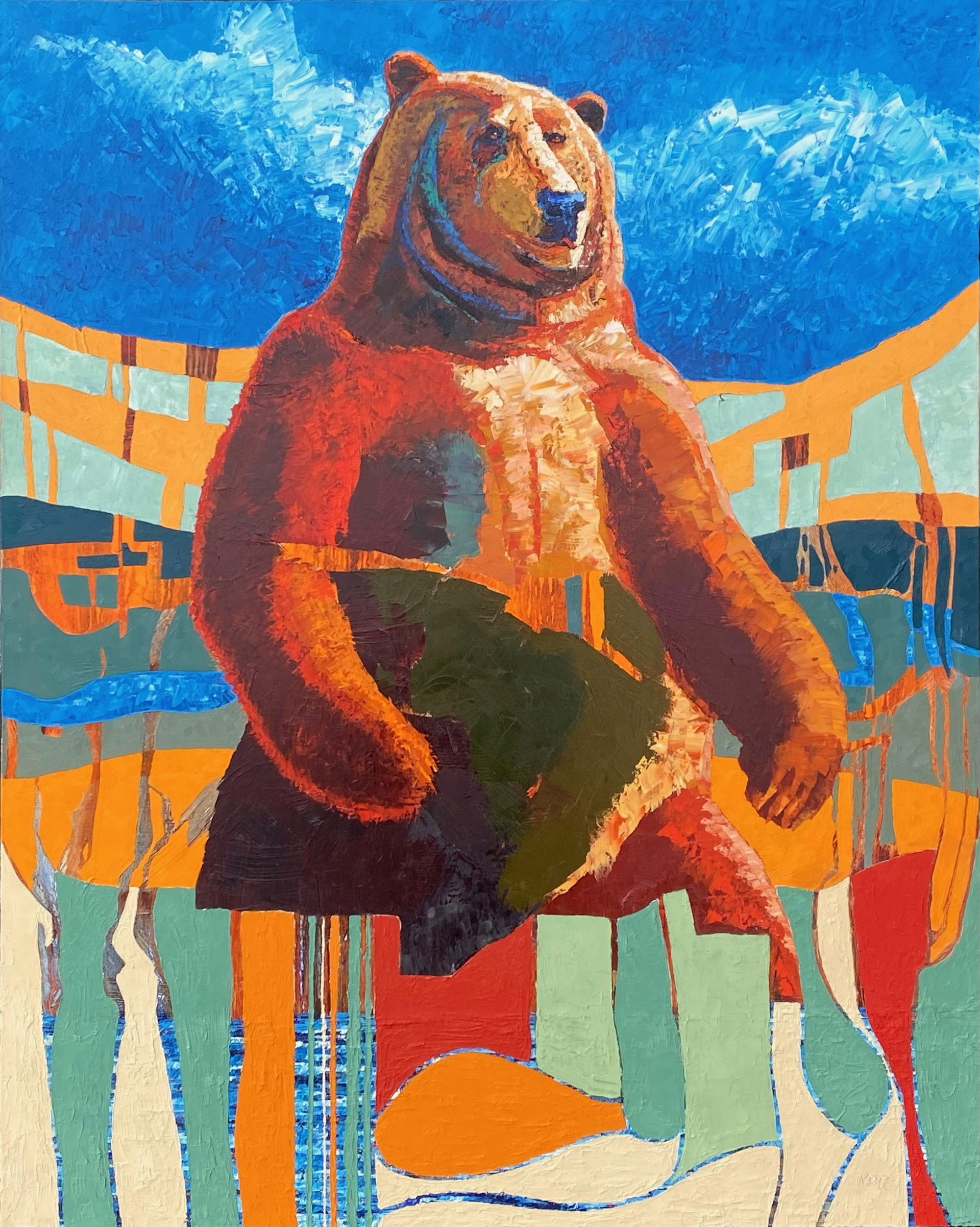 Color Rhythm Bruin by Ron Russon
