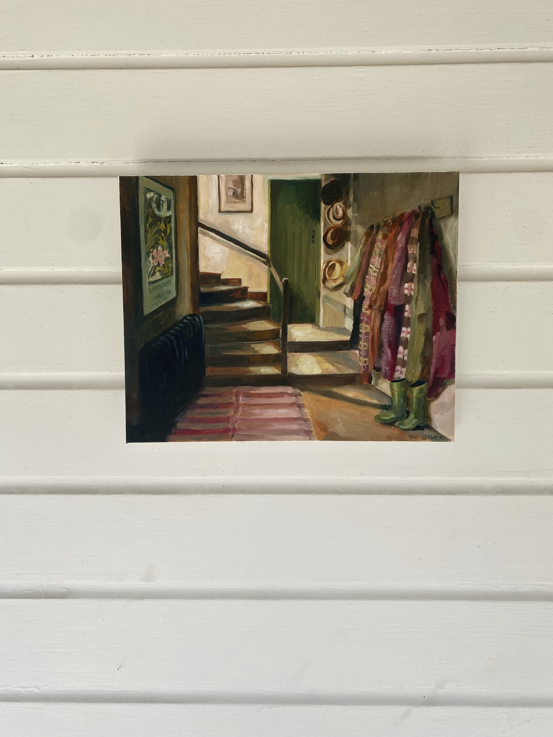 Winter Hallway by Mary Lekoshere