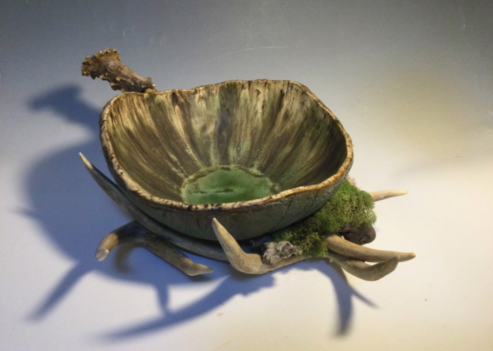 Antlered Bowl by Anna M. Elrod