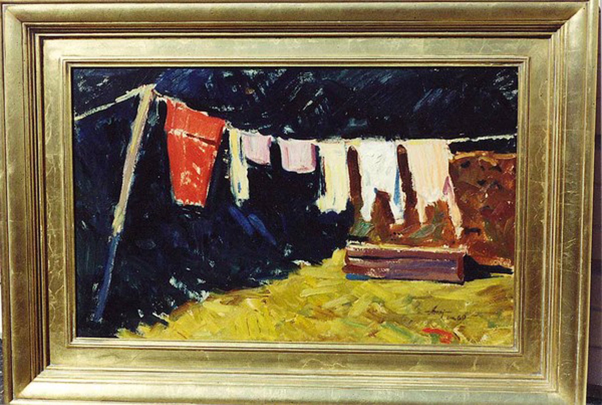 Clothes Drying by Albert Anni