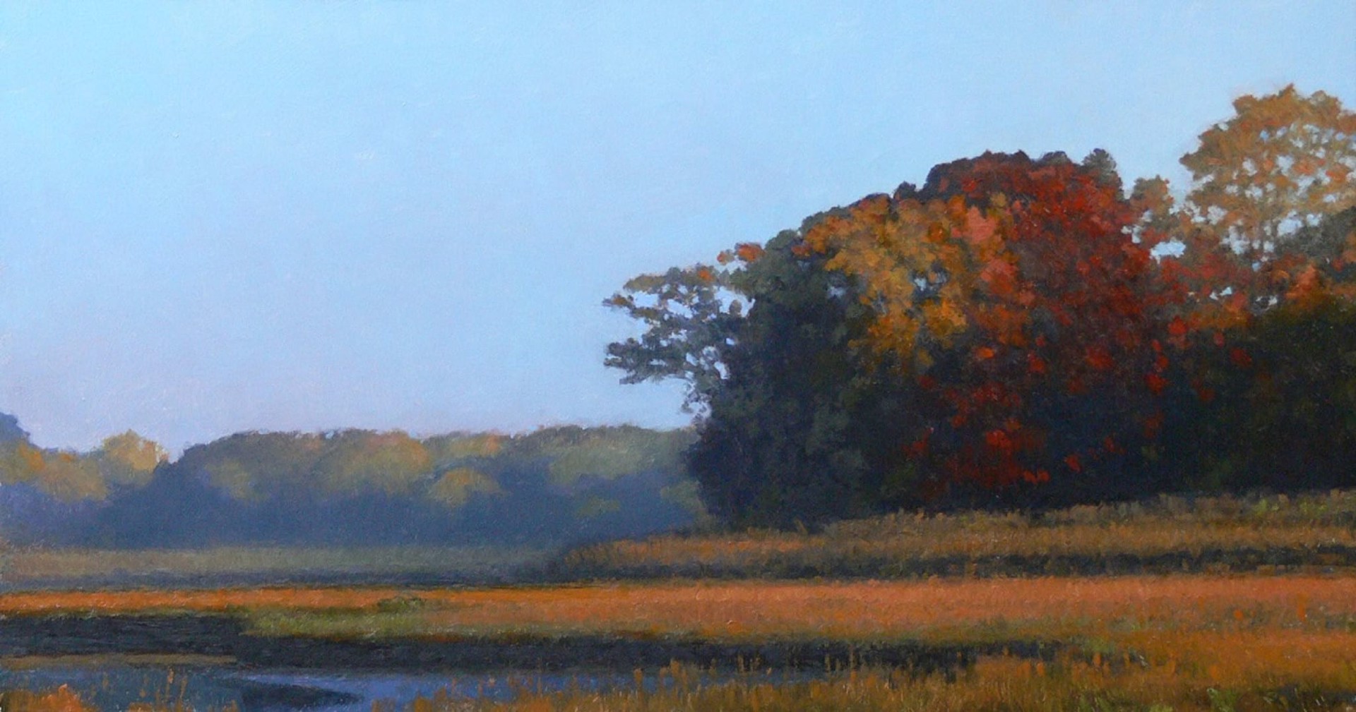 Fall Marsh by Peter Bergeron