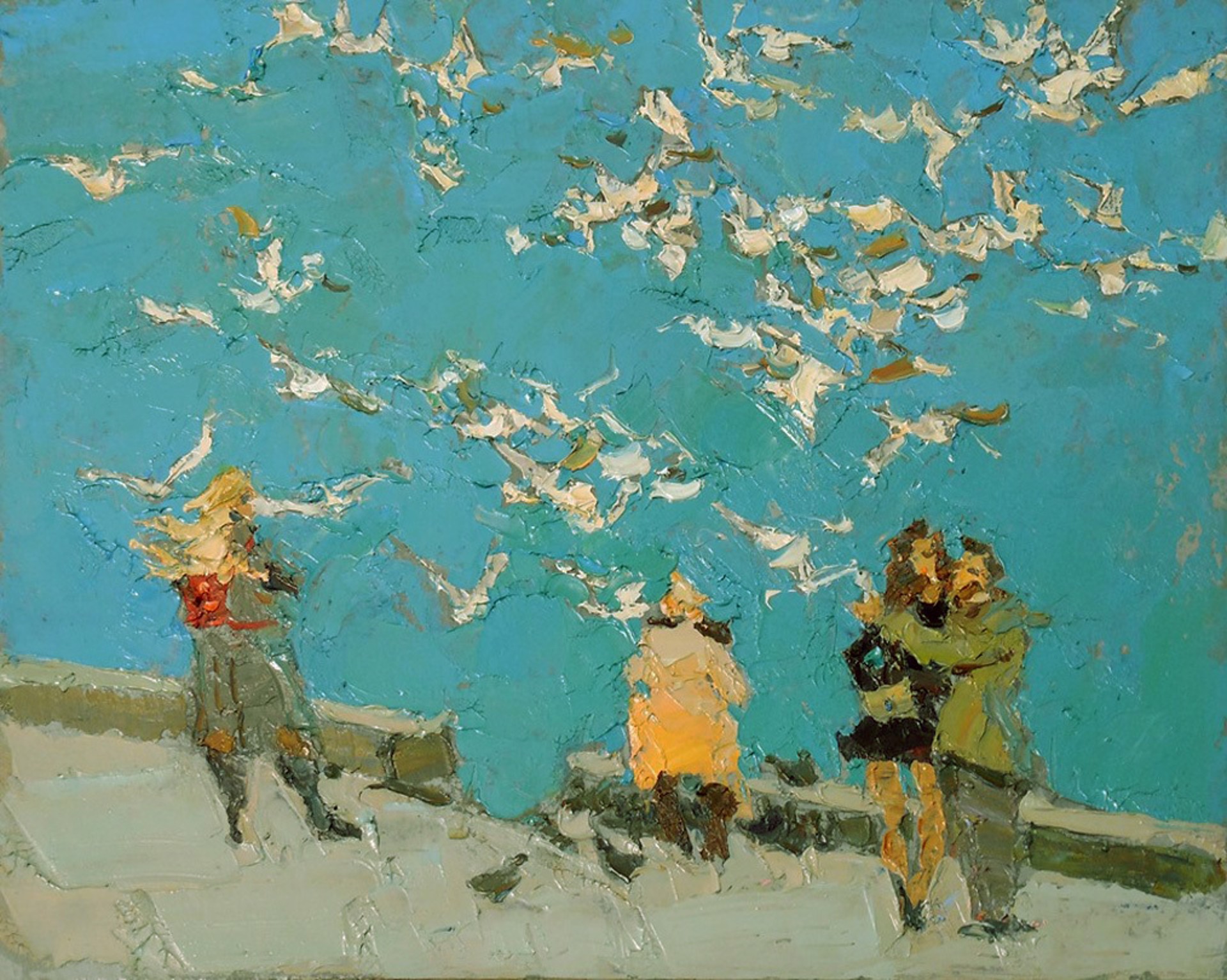 Gulls by Daniil Volkov
