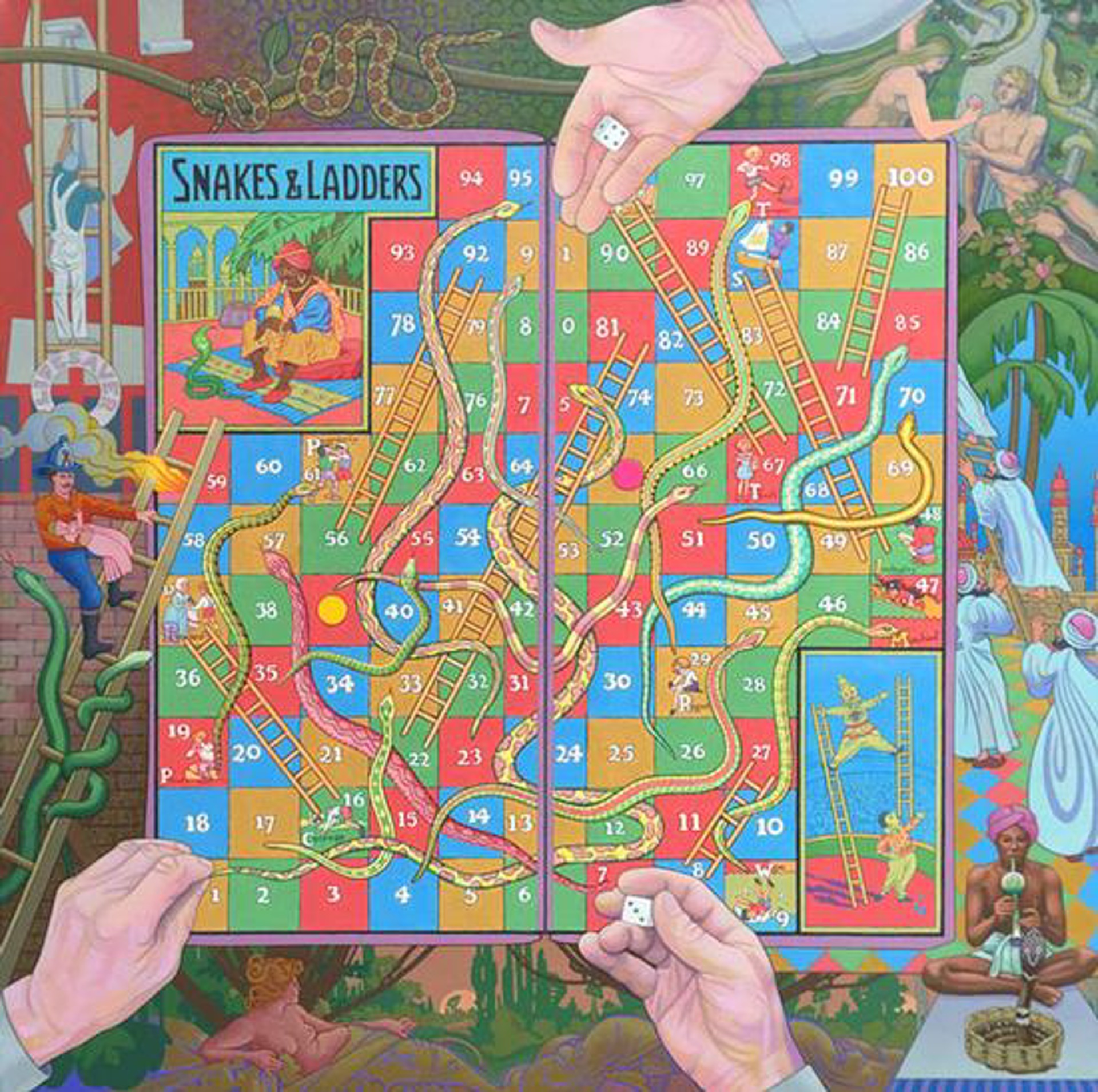 Snakes & Ladders by Luther Pokrant