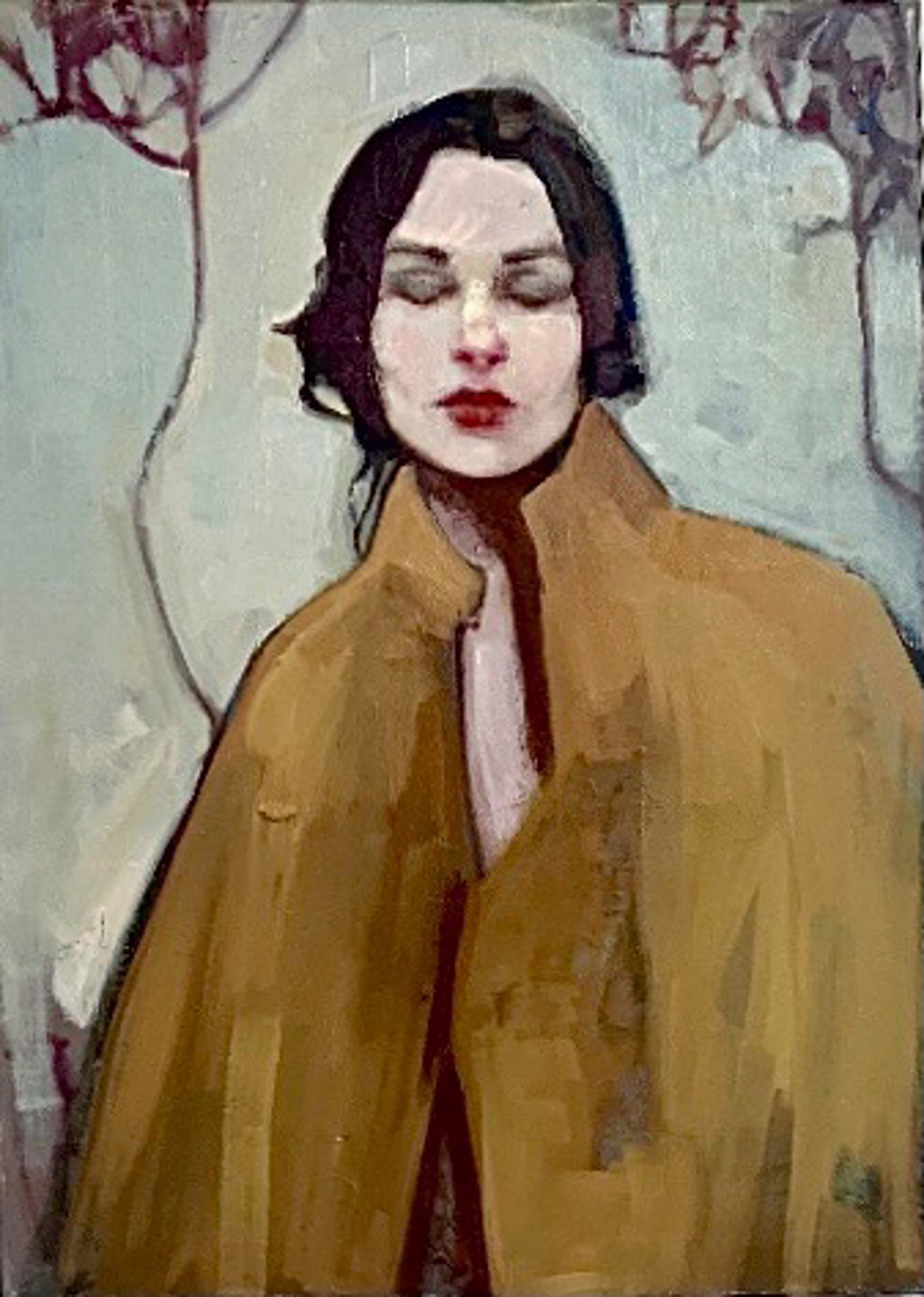 Yellow Coat by Donna Hughes