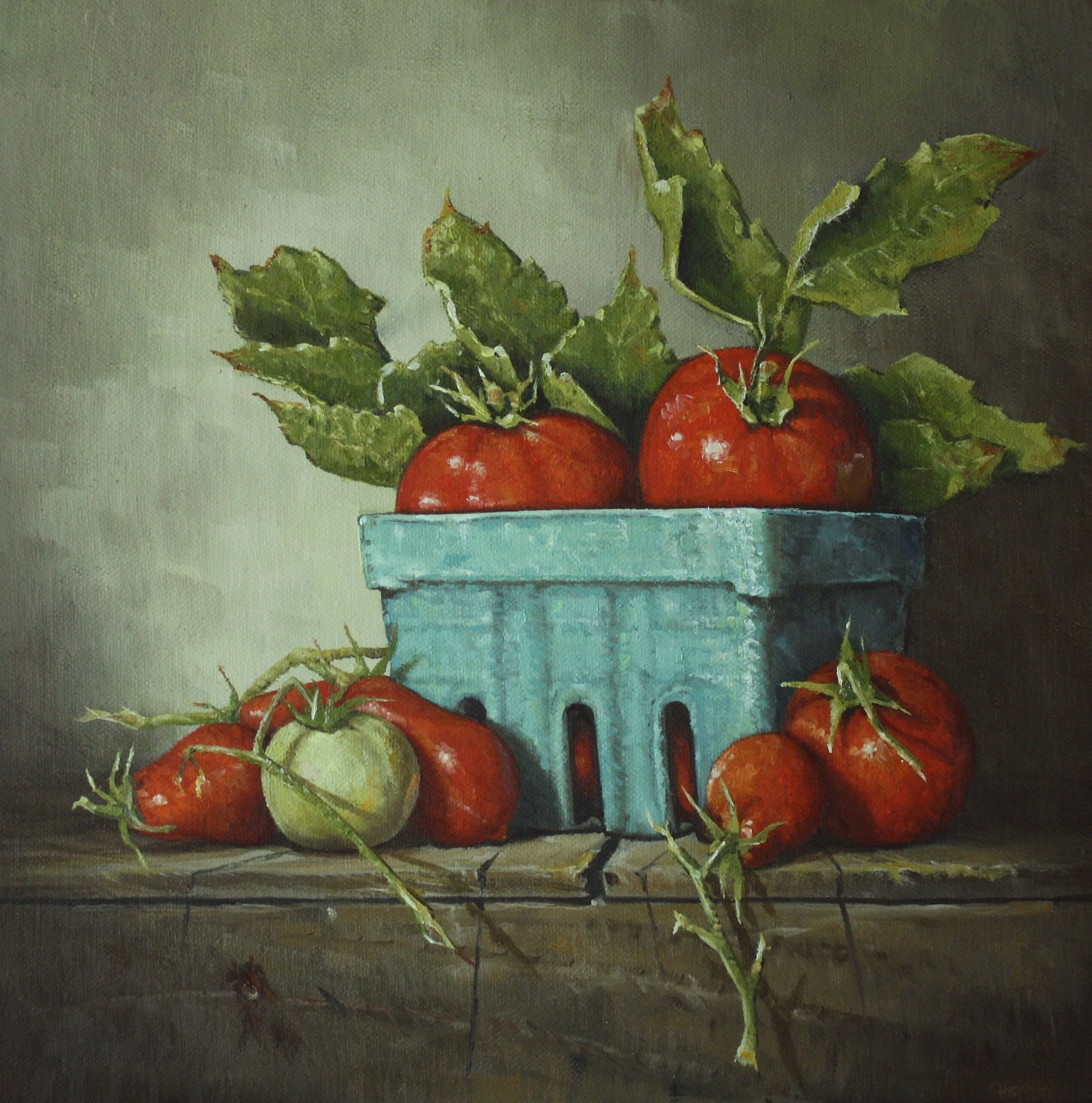 Tomato Study by Hickory Mertsching