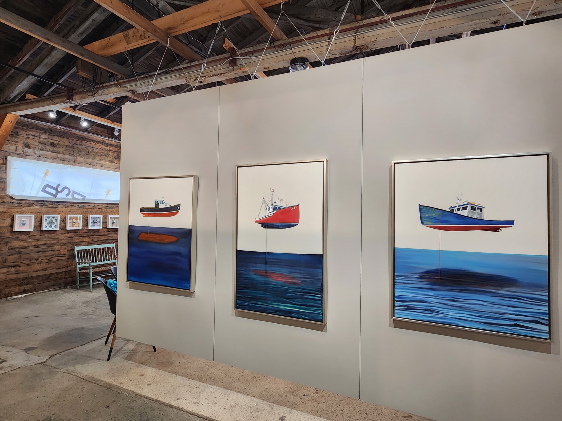 RED WHITE AND BLUE by TRACI HARMON- HAY