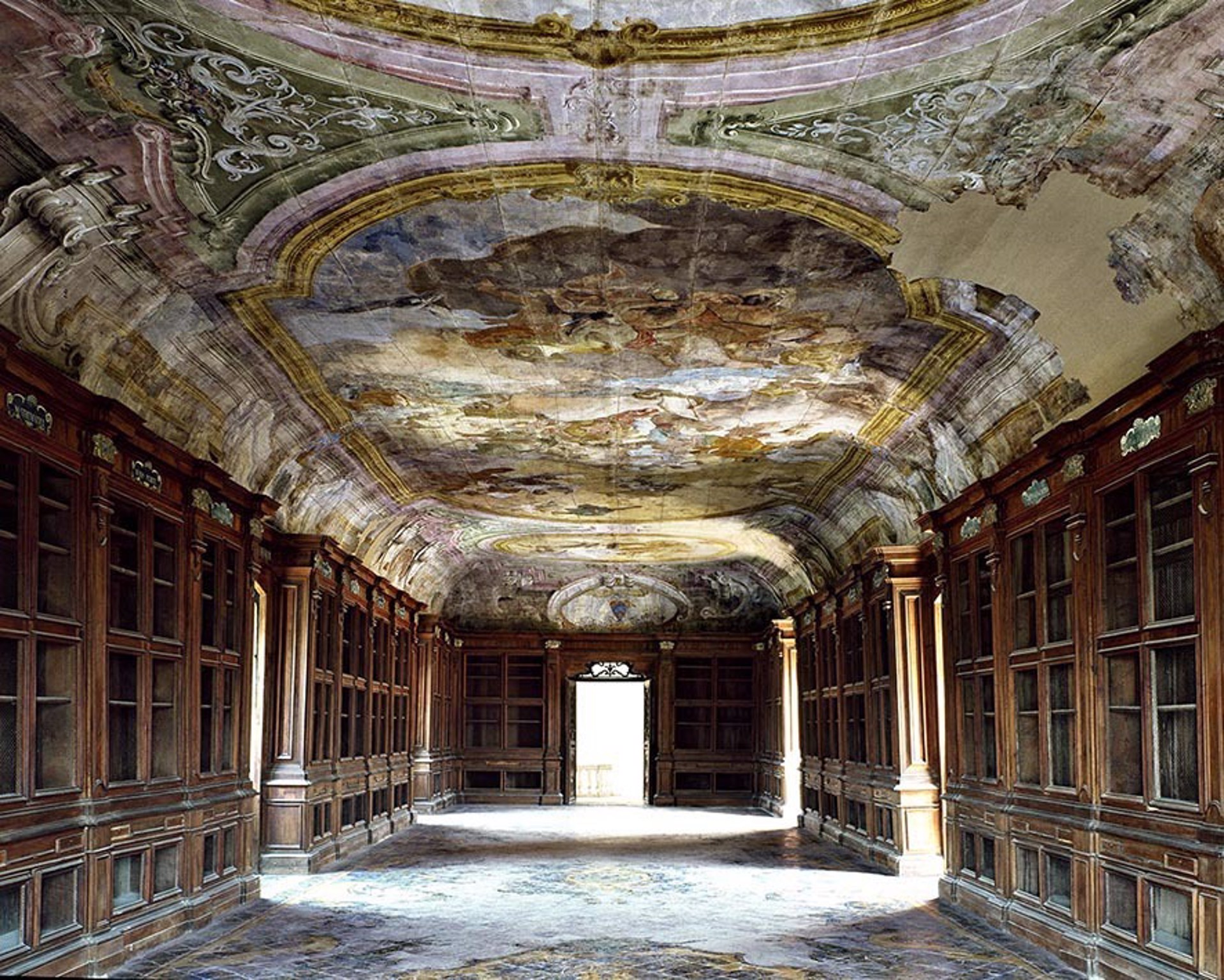 Biblioteca Certosa di Padula by Massimo Listri