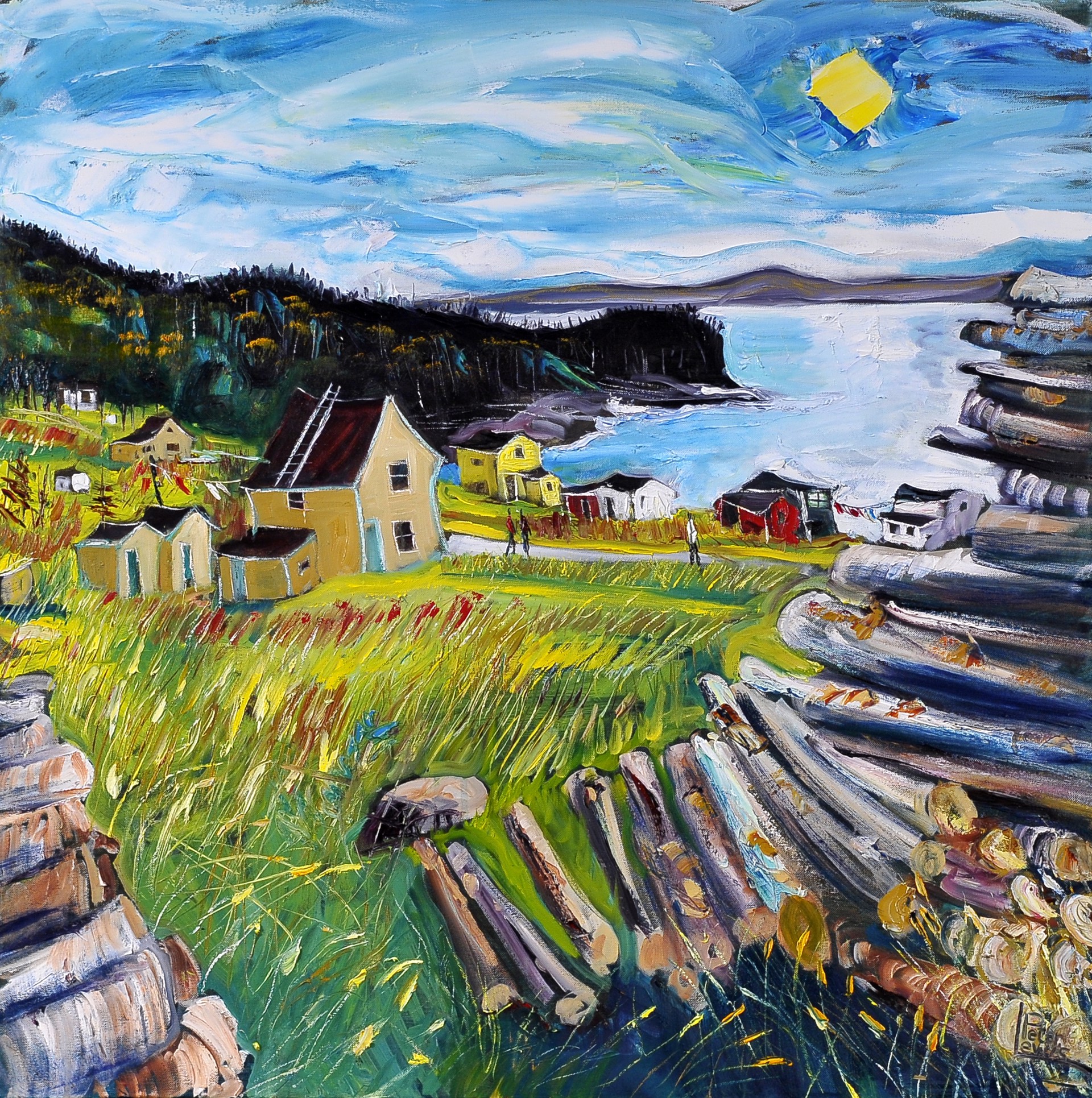 Upper Amherst Cove by Peter Lewis