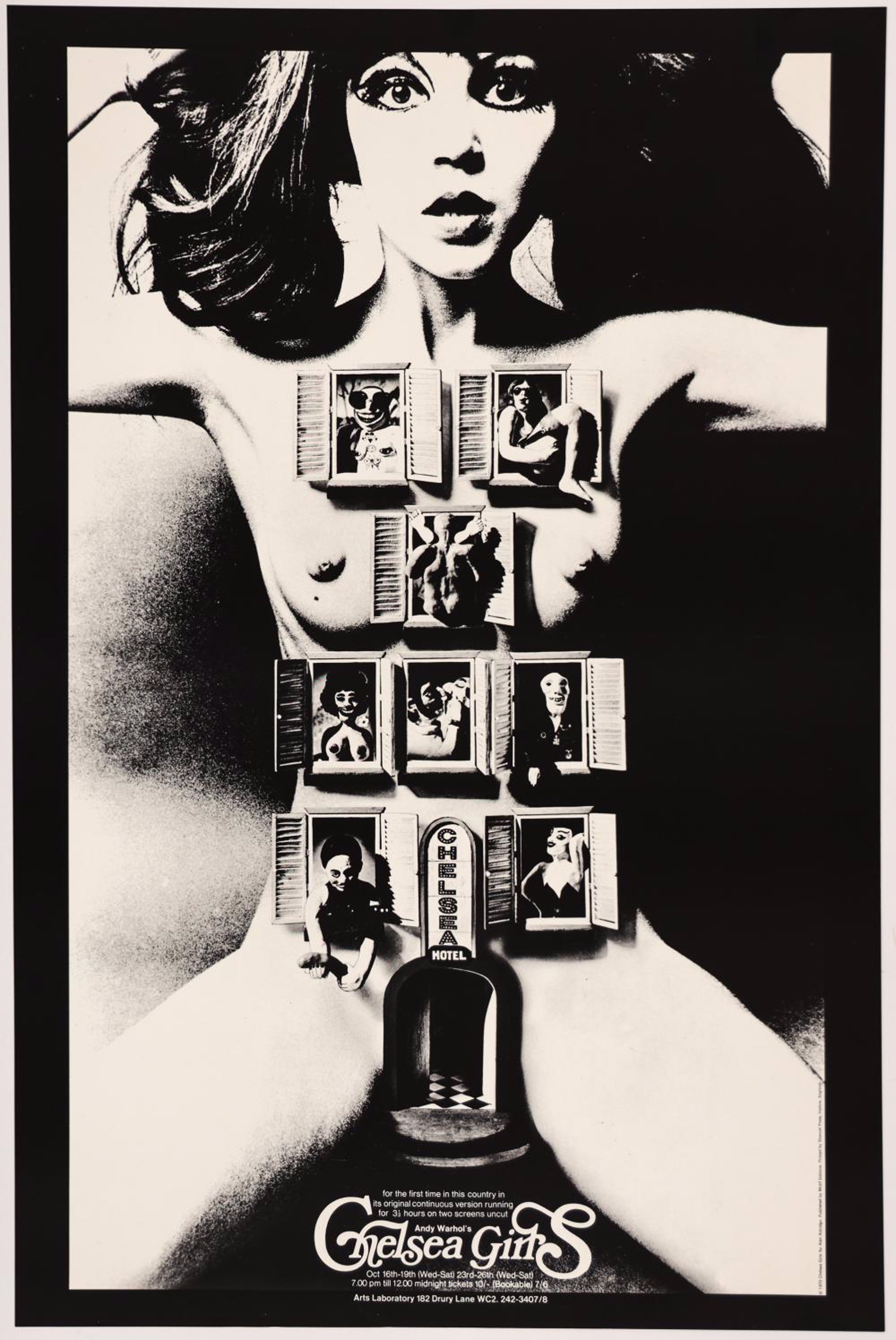 Chelsea Girls - Poster - Rare - Vintage by Andy Warhol