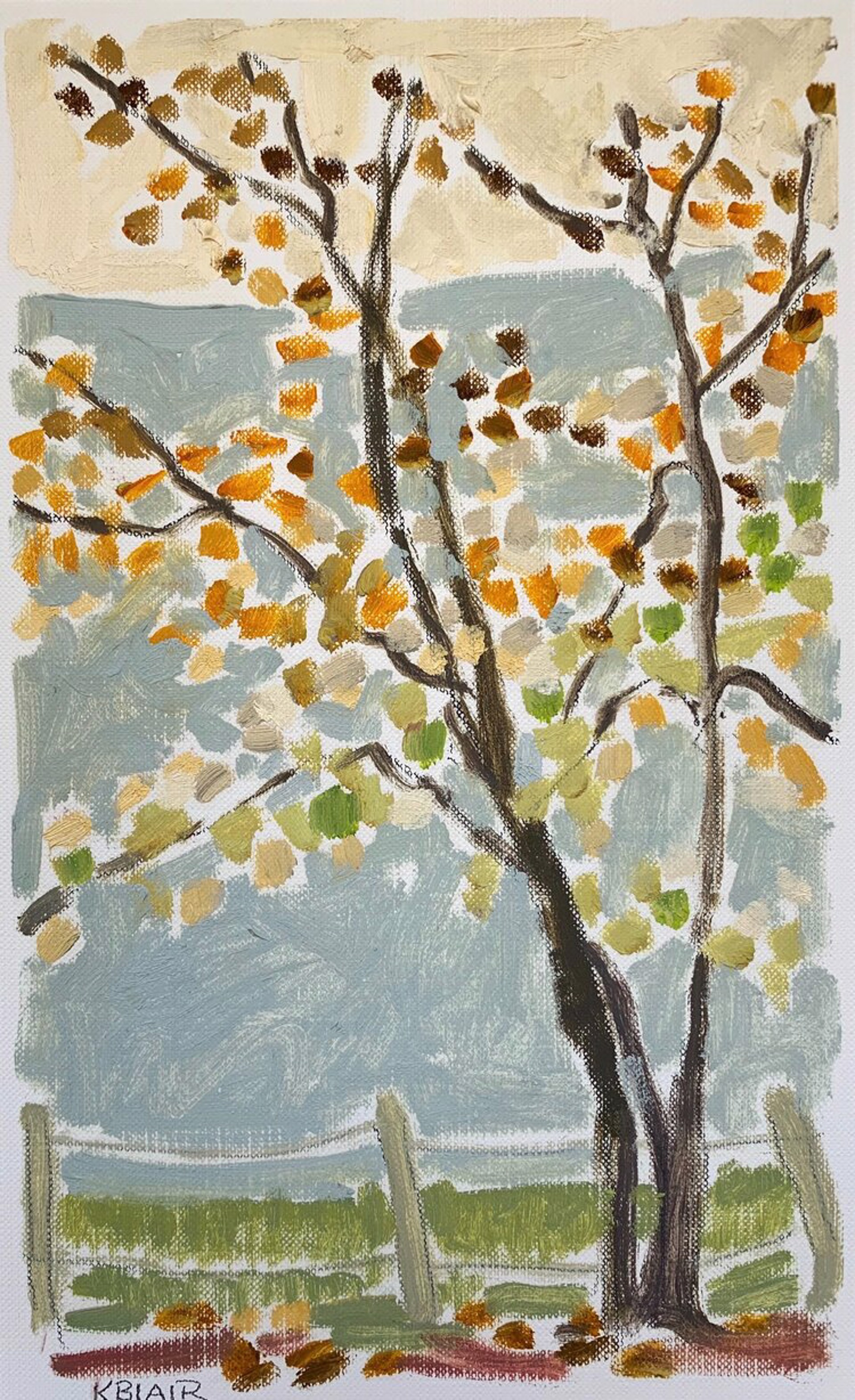 Small Tree II by Karen Blair