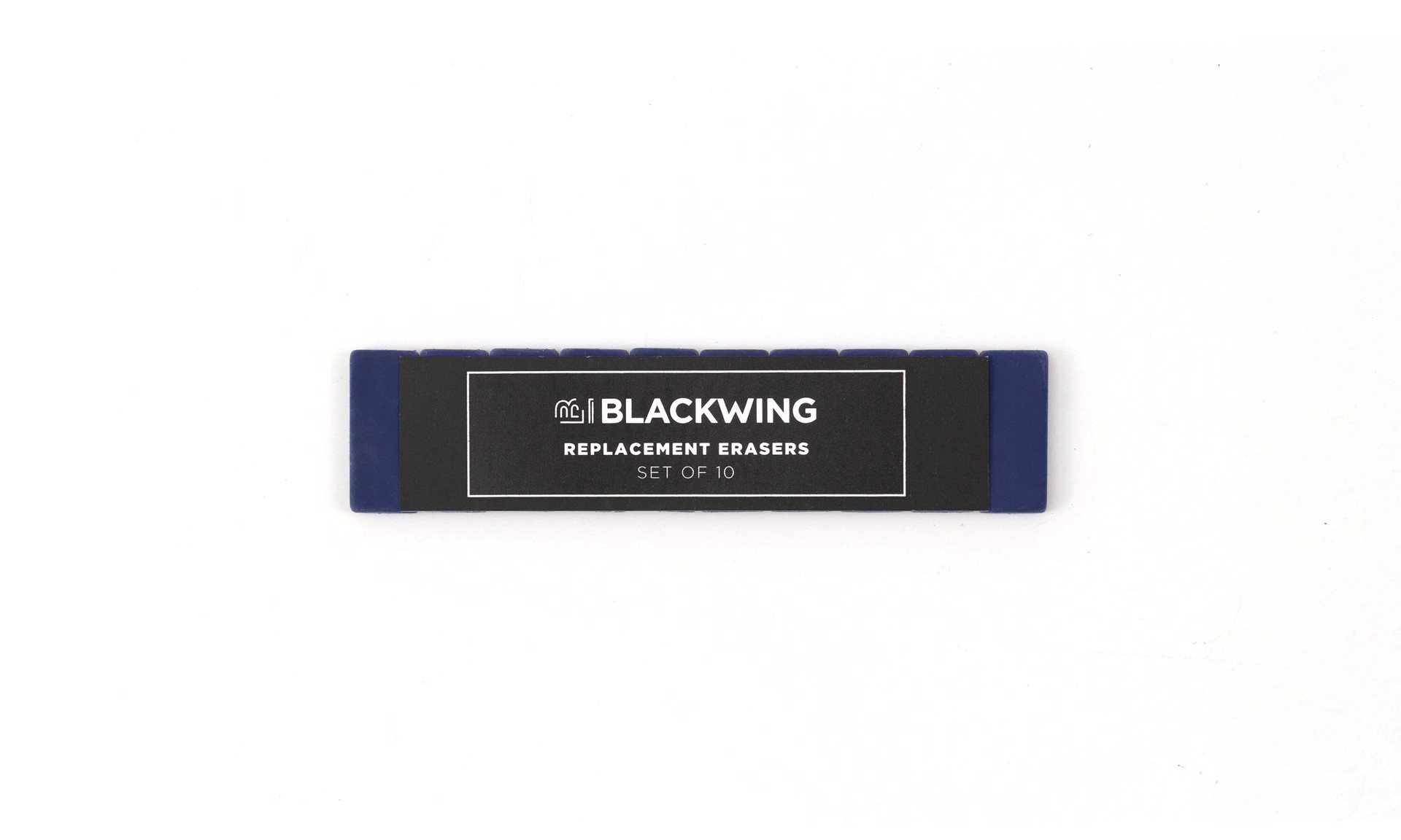 Blue Replacement Erasers by Blackwing