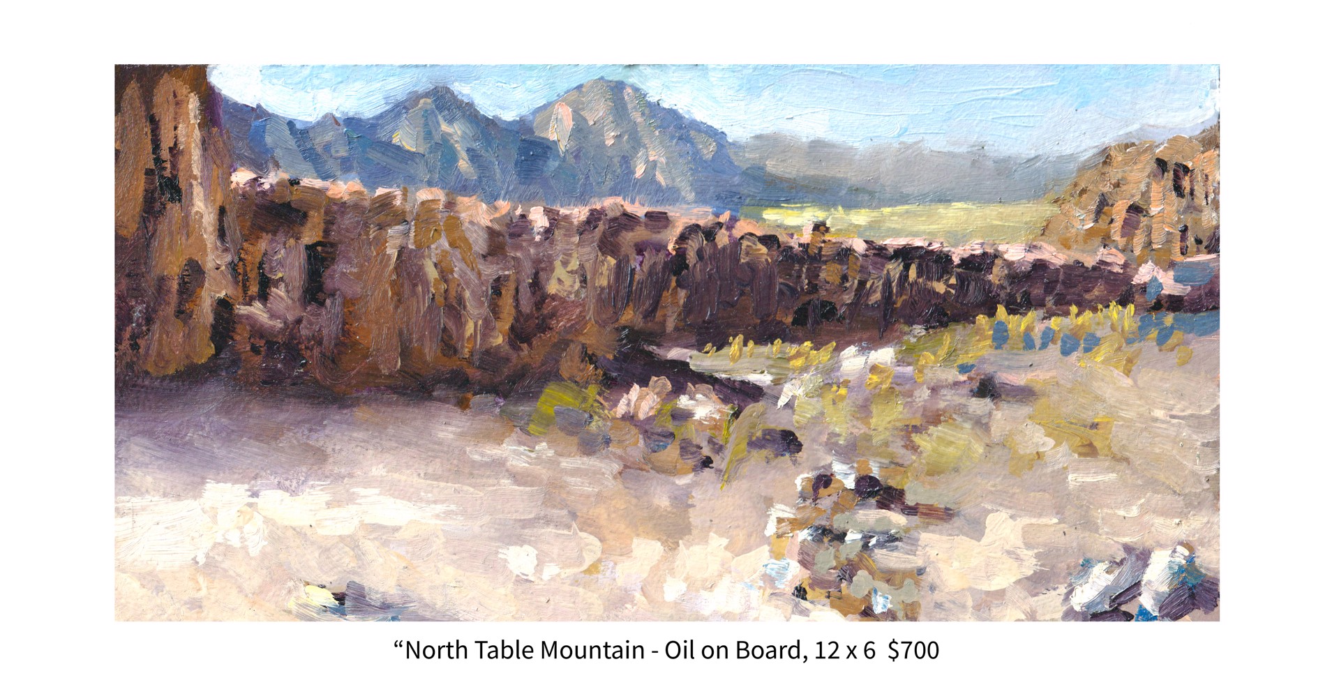 North Table Mountain by Delton Demarest