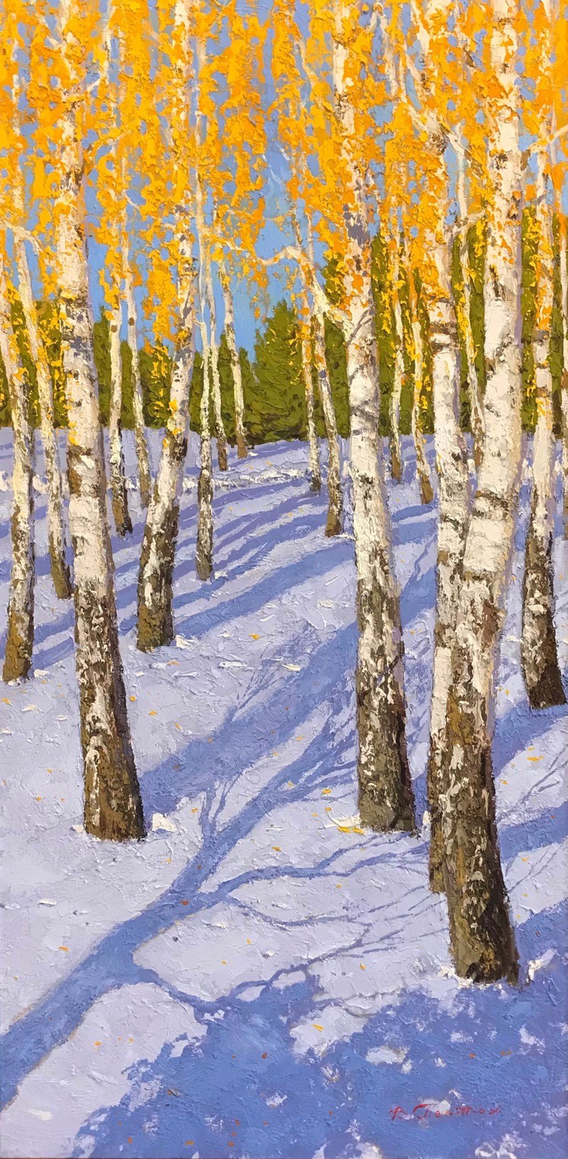 First Snow by Vladimir Pentjuh