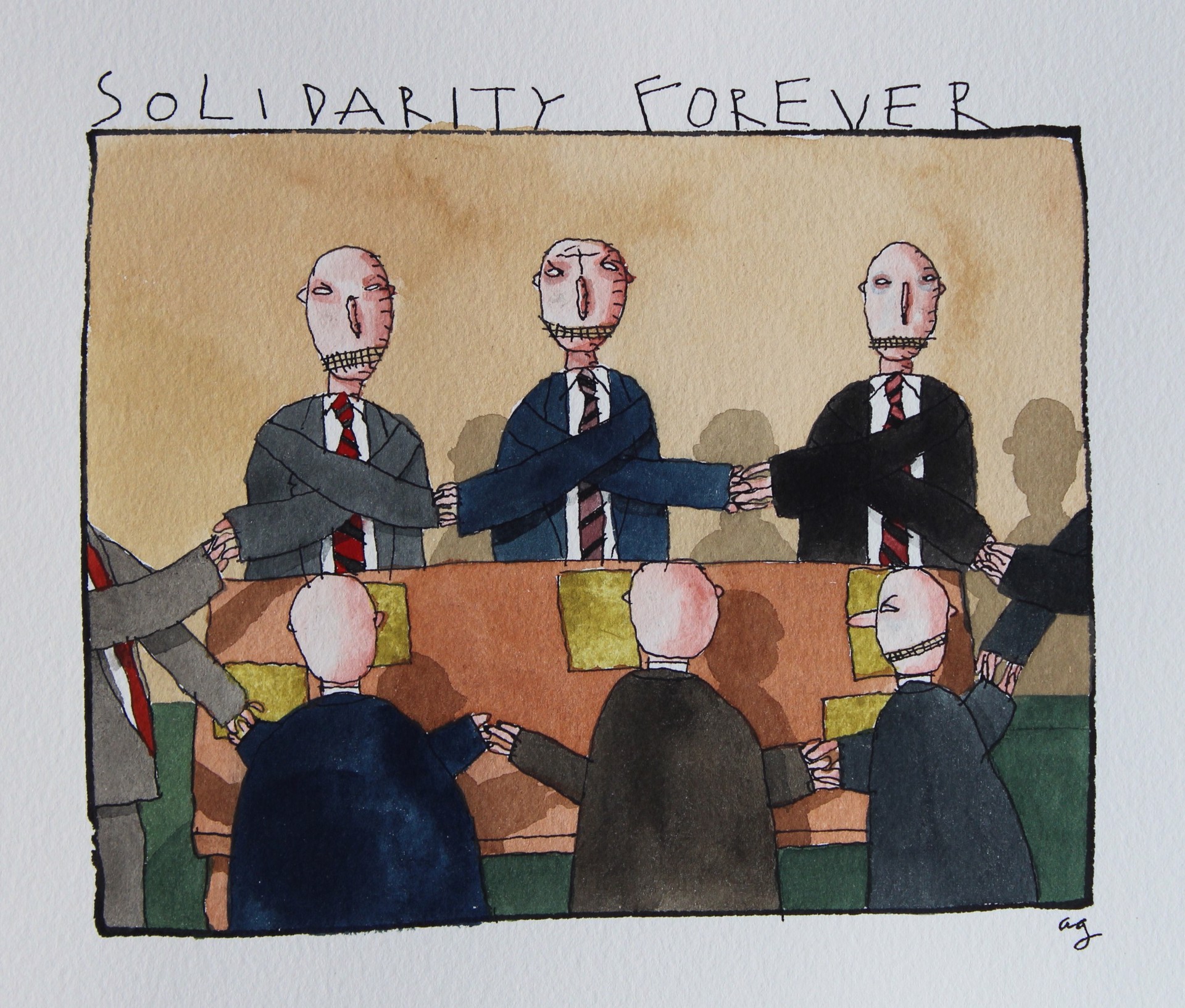 Solidarity Forever by Alan Gerson