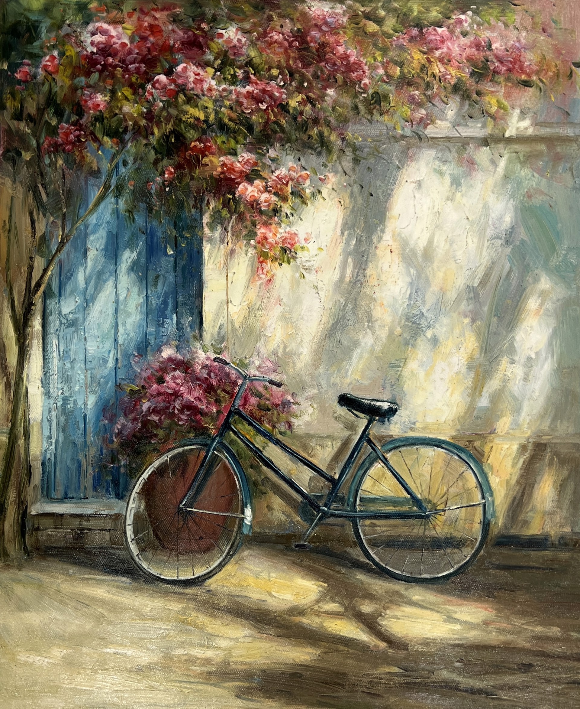 BICYCLE BY THE DOOR by ERIC SUN
