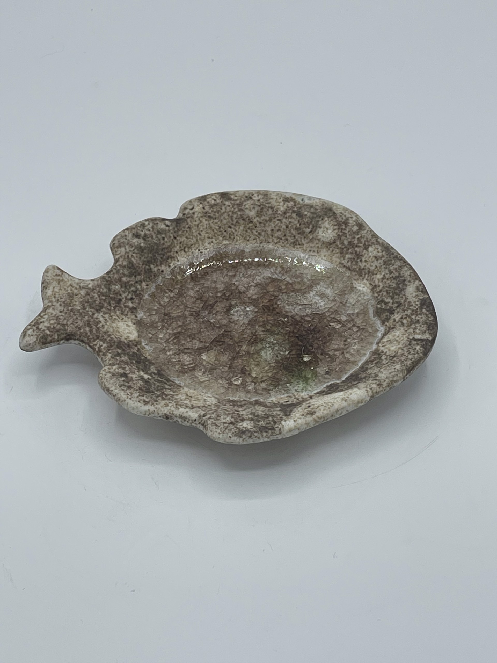 Fish Spoon Rest by Satterfield Pottery