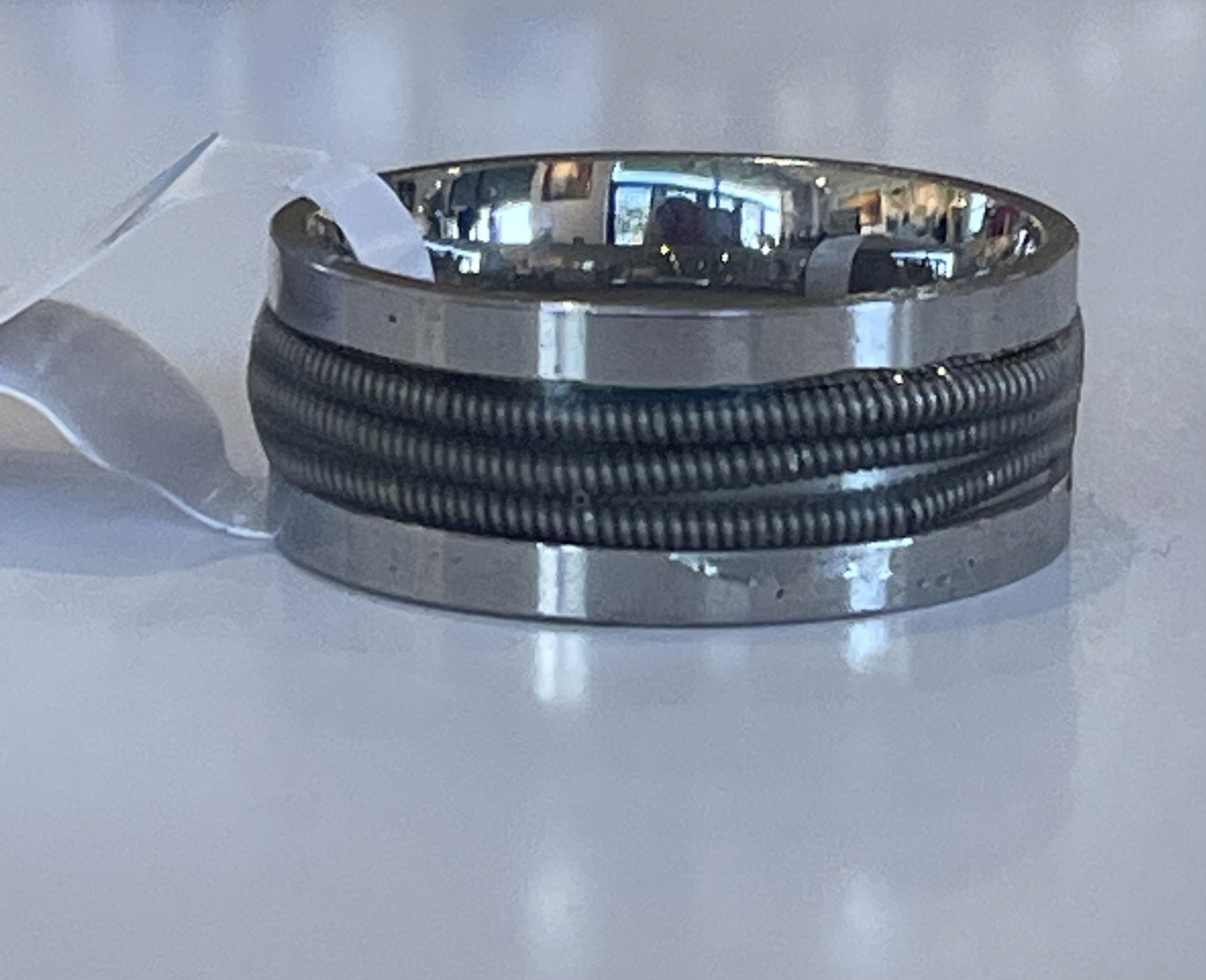 Guitar String Ring Size 6 by String Thing Designs