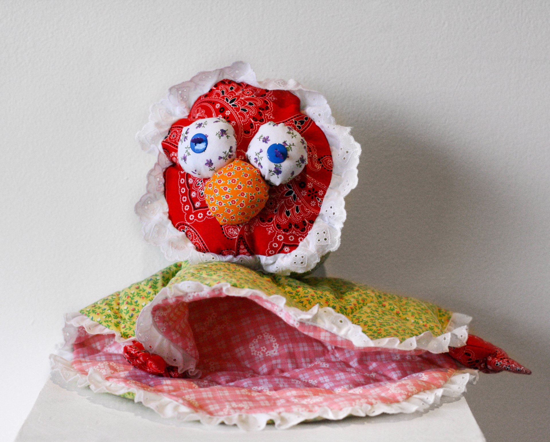 Small Elmo Doll by Lauren Gregory