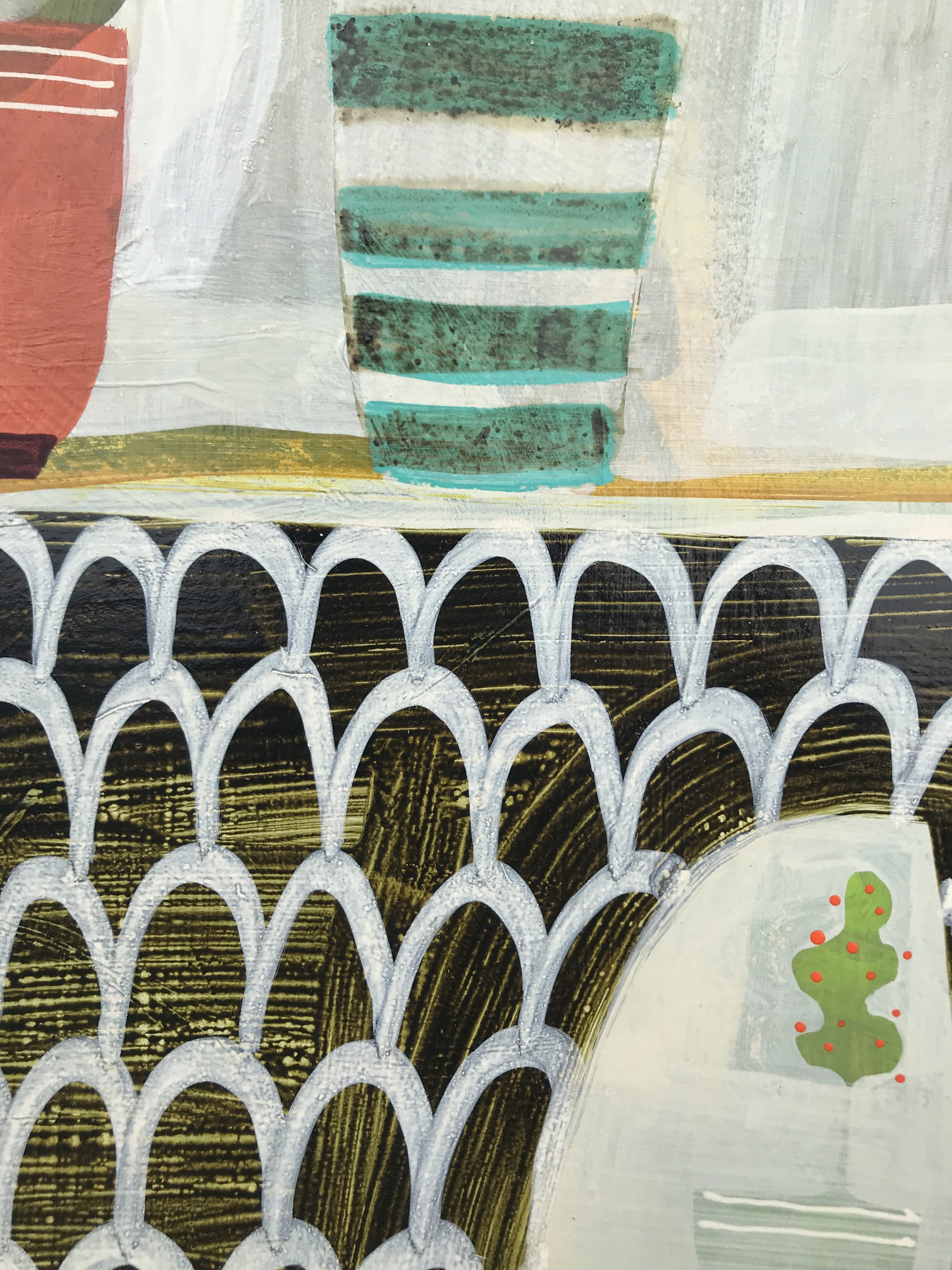 Two Plants on Shelf by Rachael Van Dyke