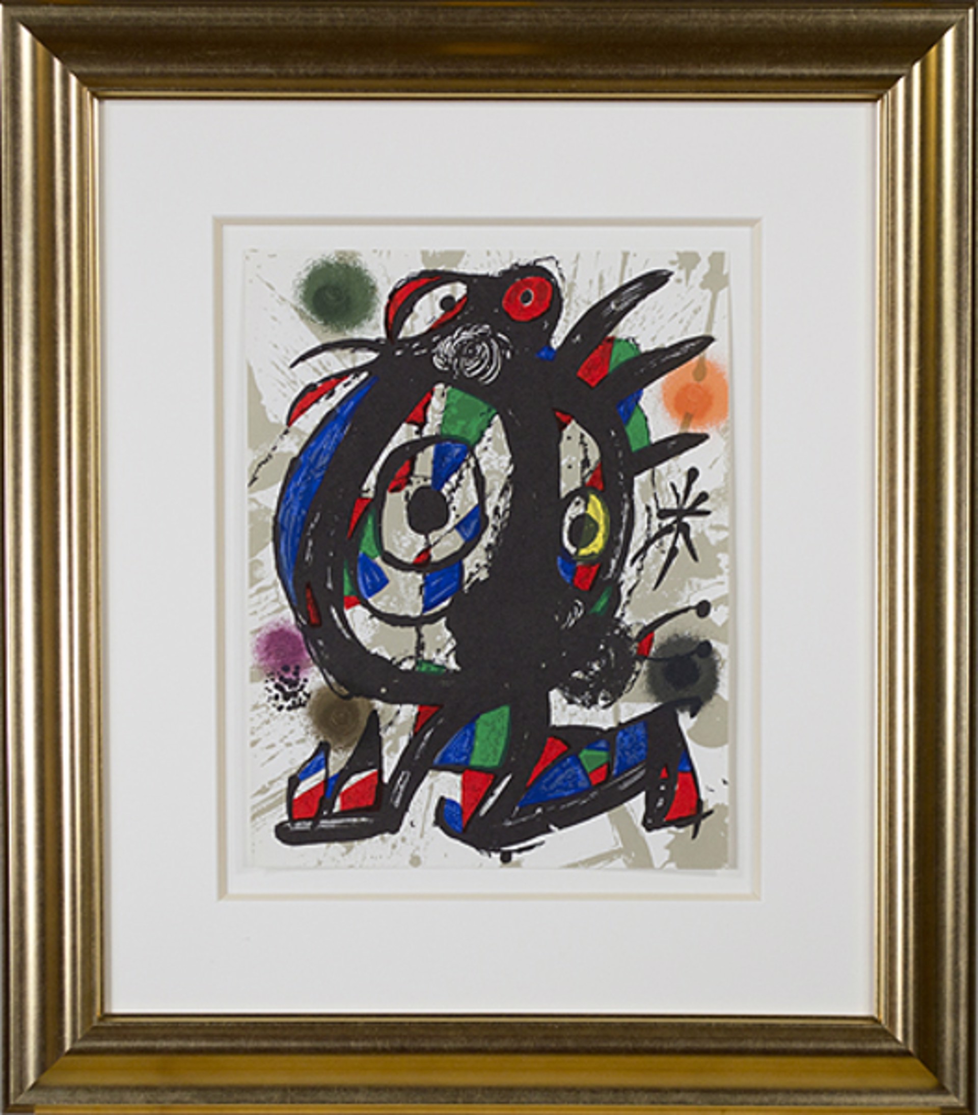 Original Lithograph I from "Miro Lithographs III, Maeght Publisher" by Joan Miró