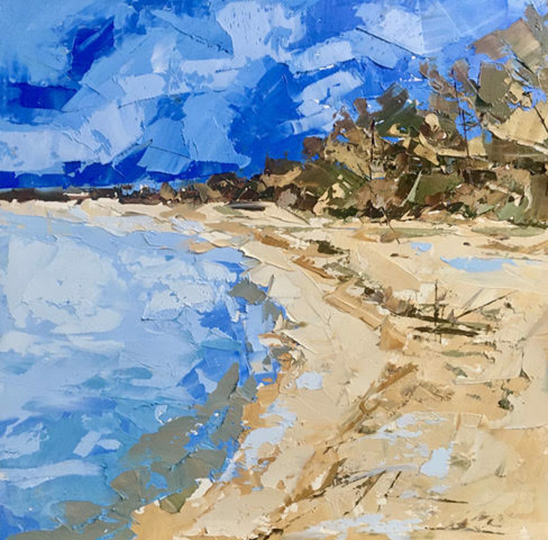 Seashore by Sandra Pratt
