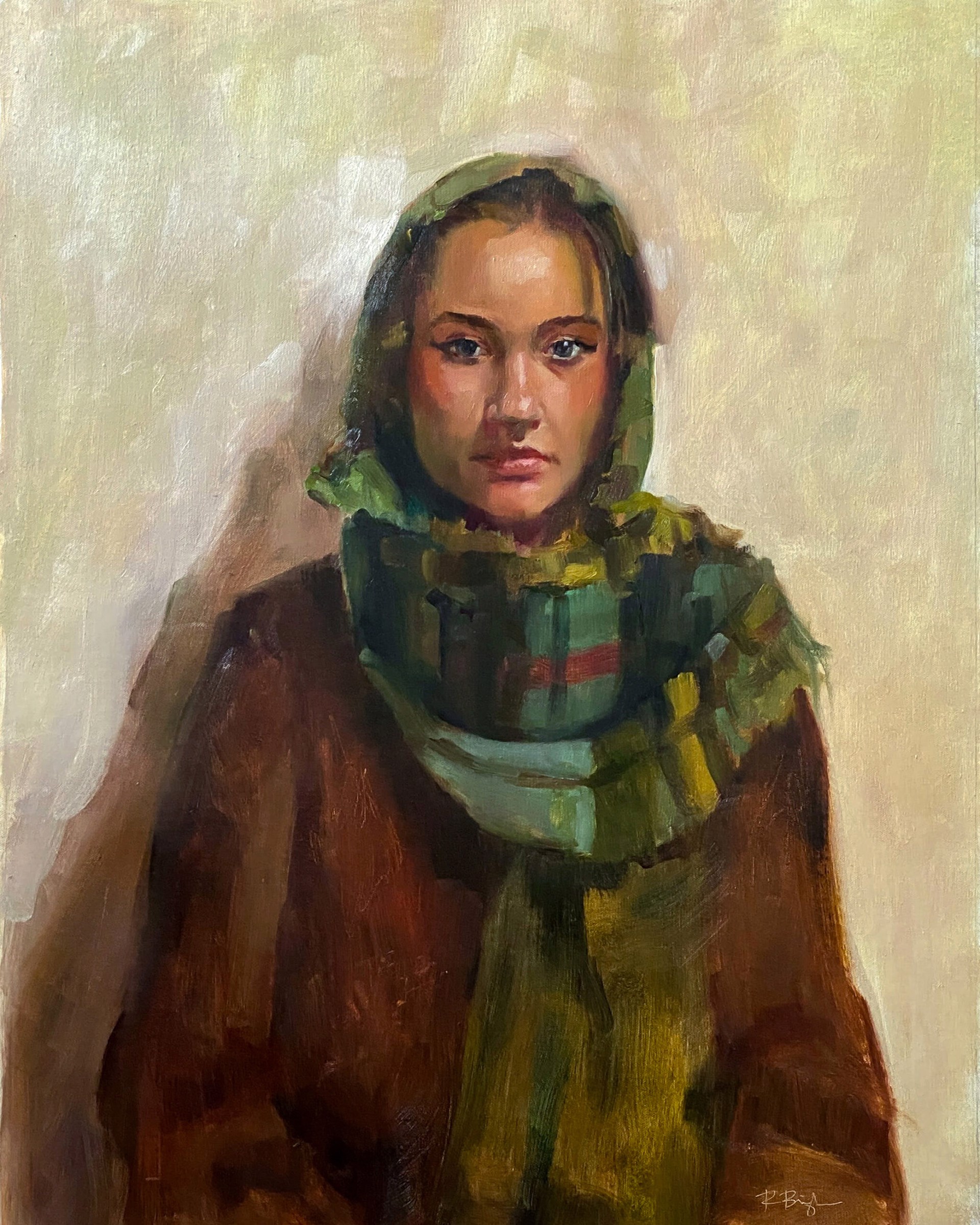 Robyn Bingham "Refugee" by Oil Painters of America