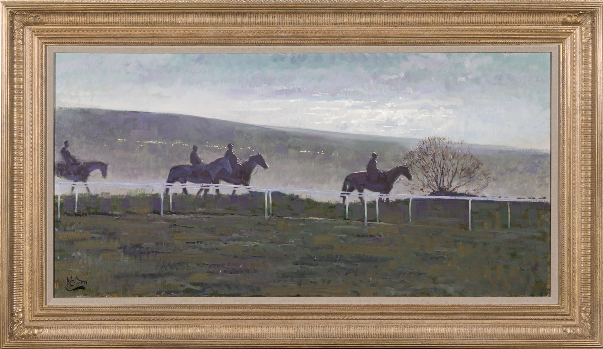 EARLY MORNING EXERCISE by Malcom Coward