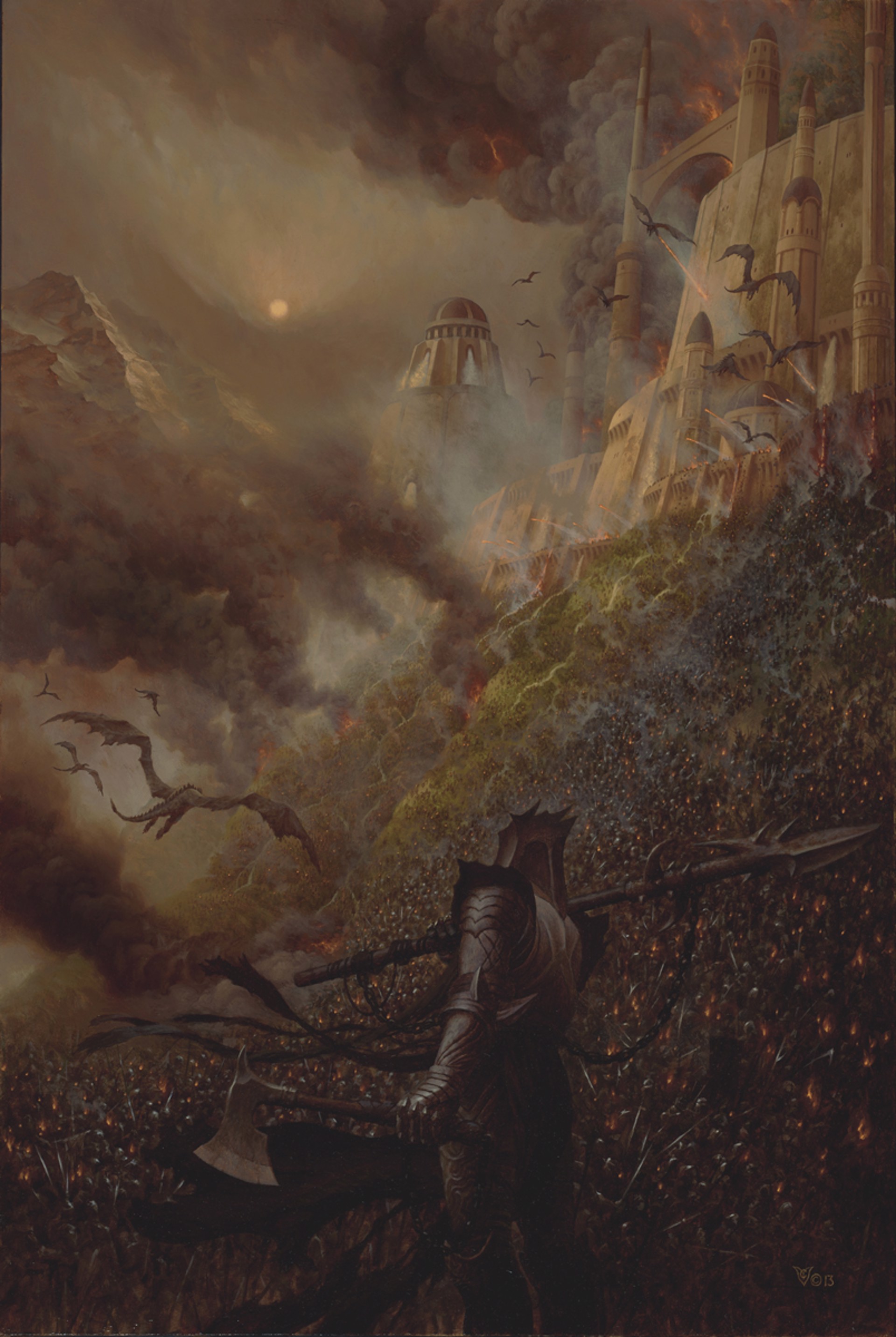 The Fall of Loth by Christophe Vacher