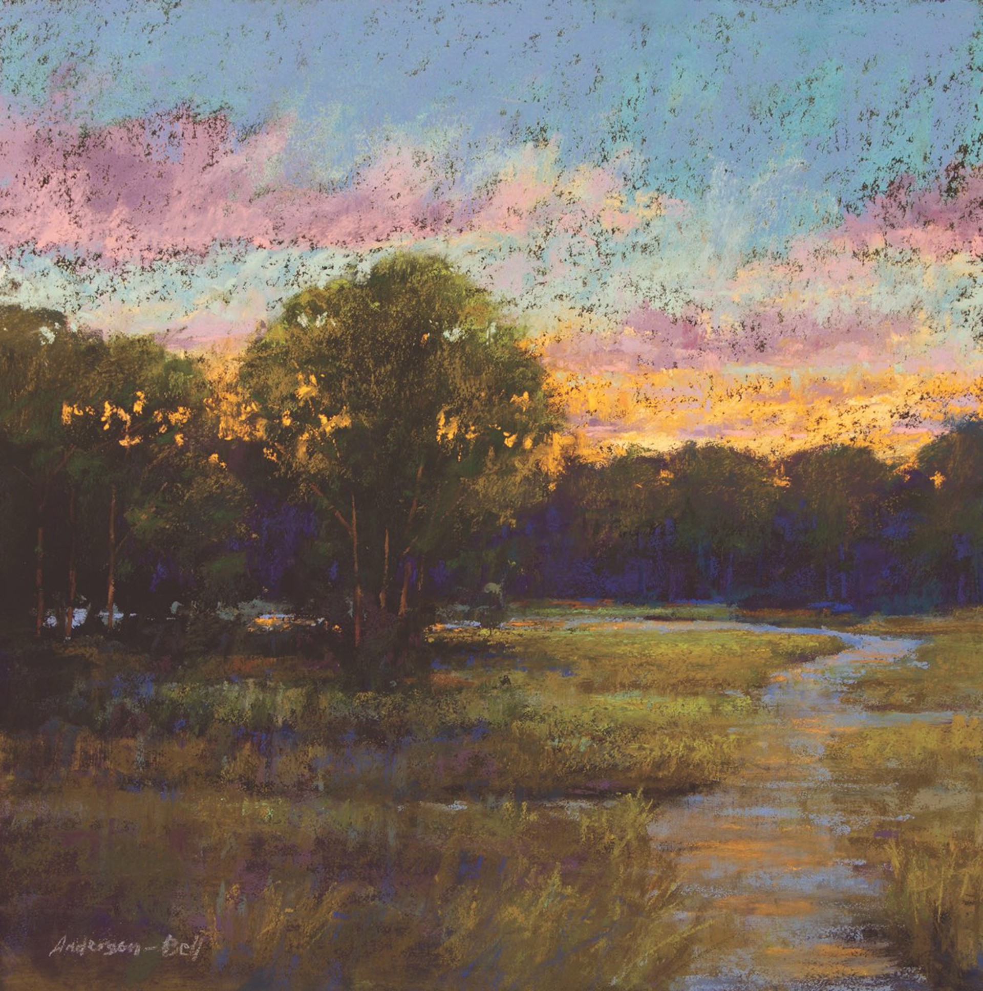 Summer Marsh by Andrew Anderson-Bell