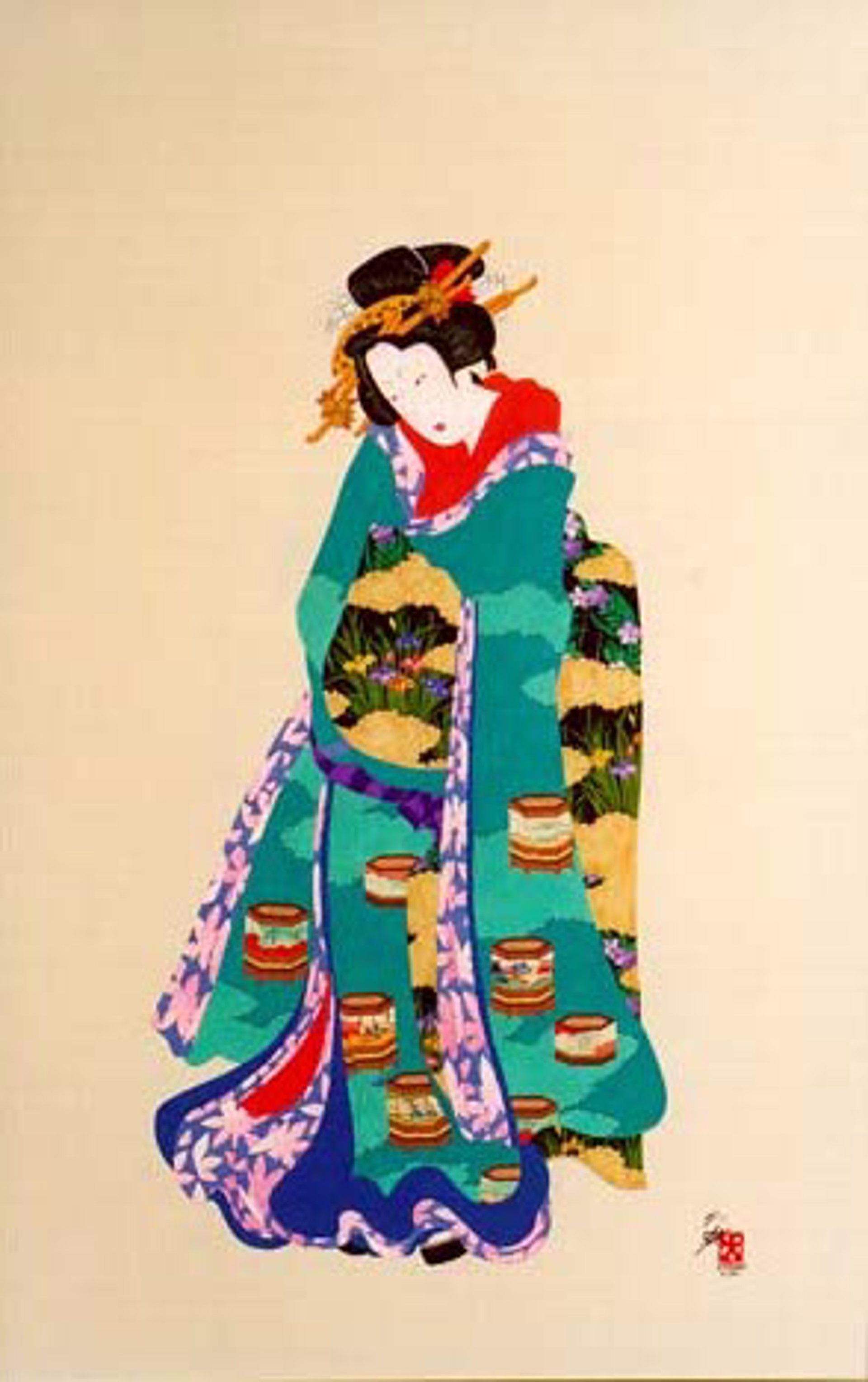 Middle Figure Of Three Graces by Hisashi Otsuka