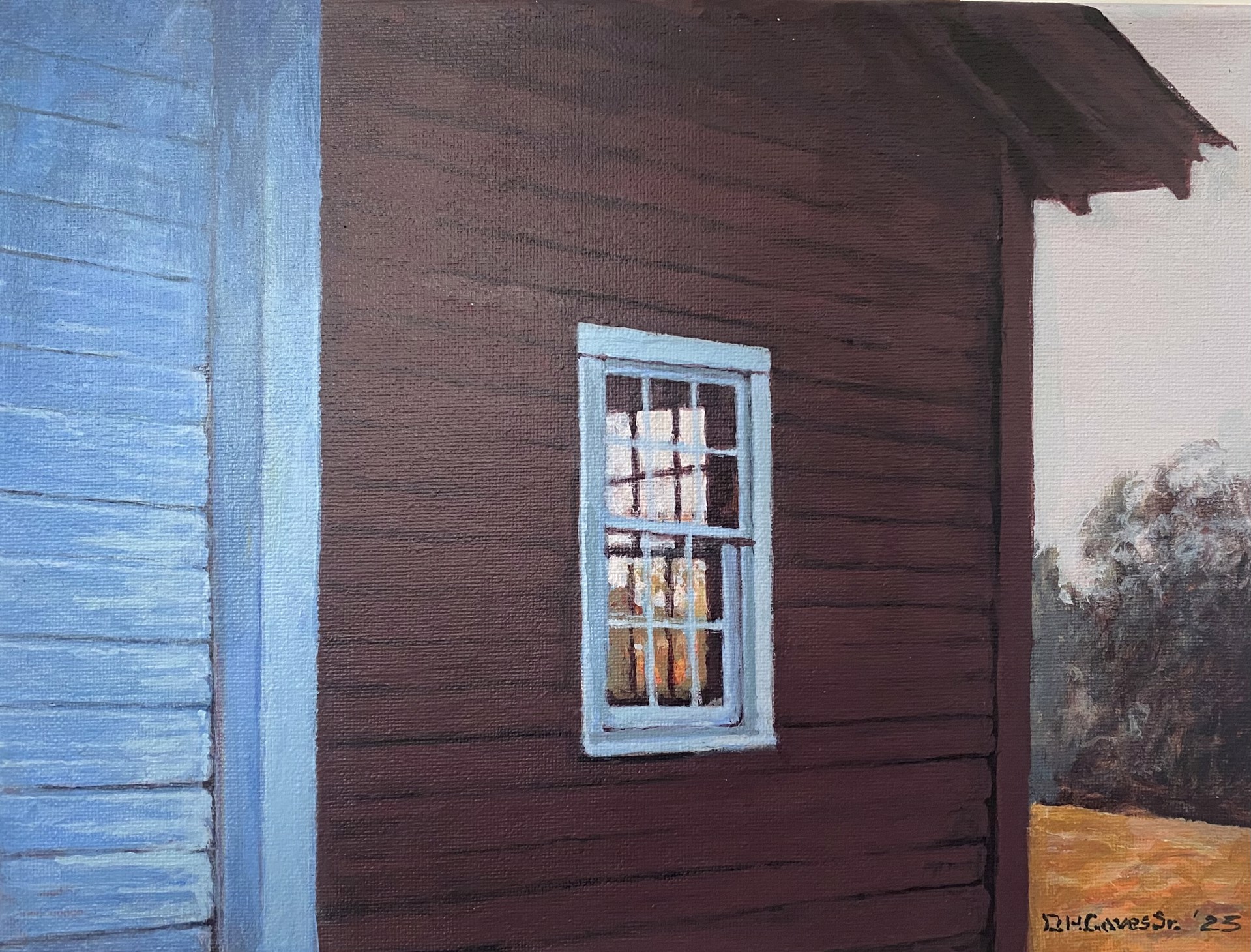 Side of Barn with Window by Douglas H. Caves Sr.