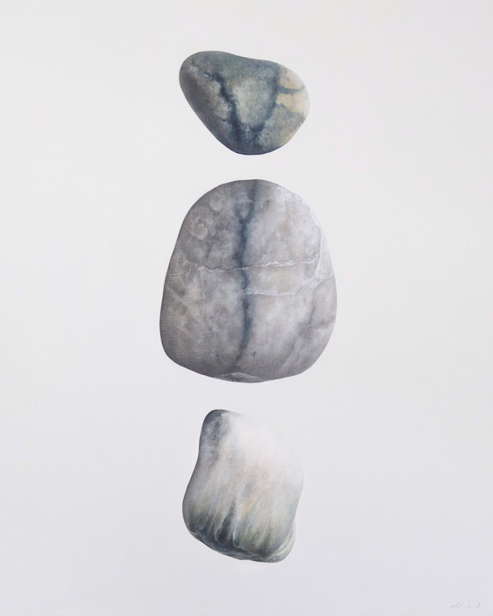Stone Trio I by Sarah Verardo