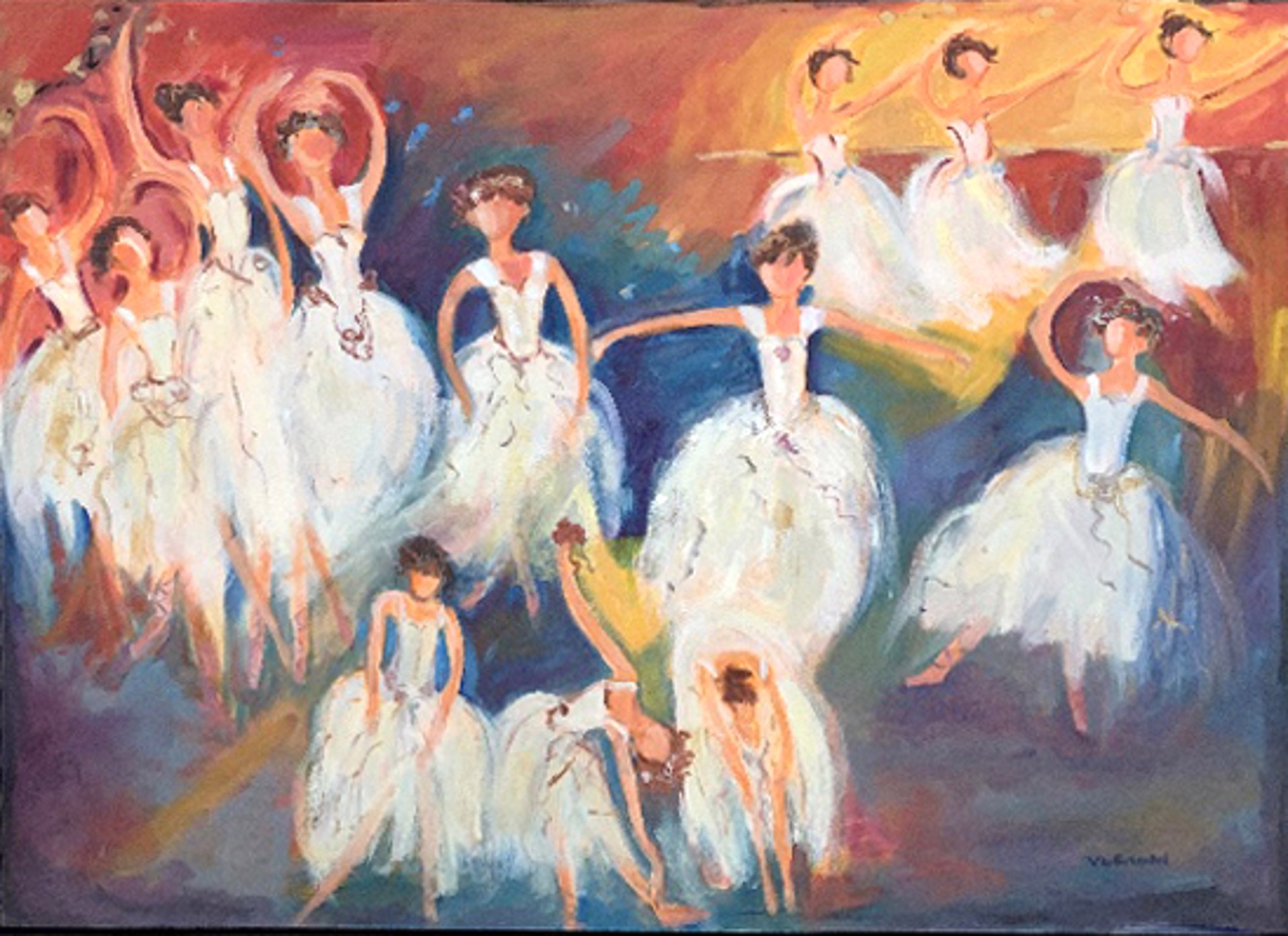 The Dancers by Valerie Lennon