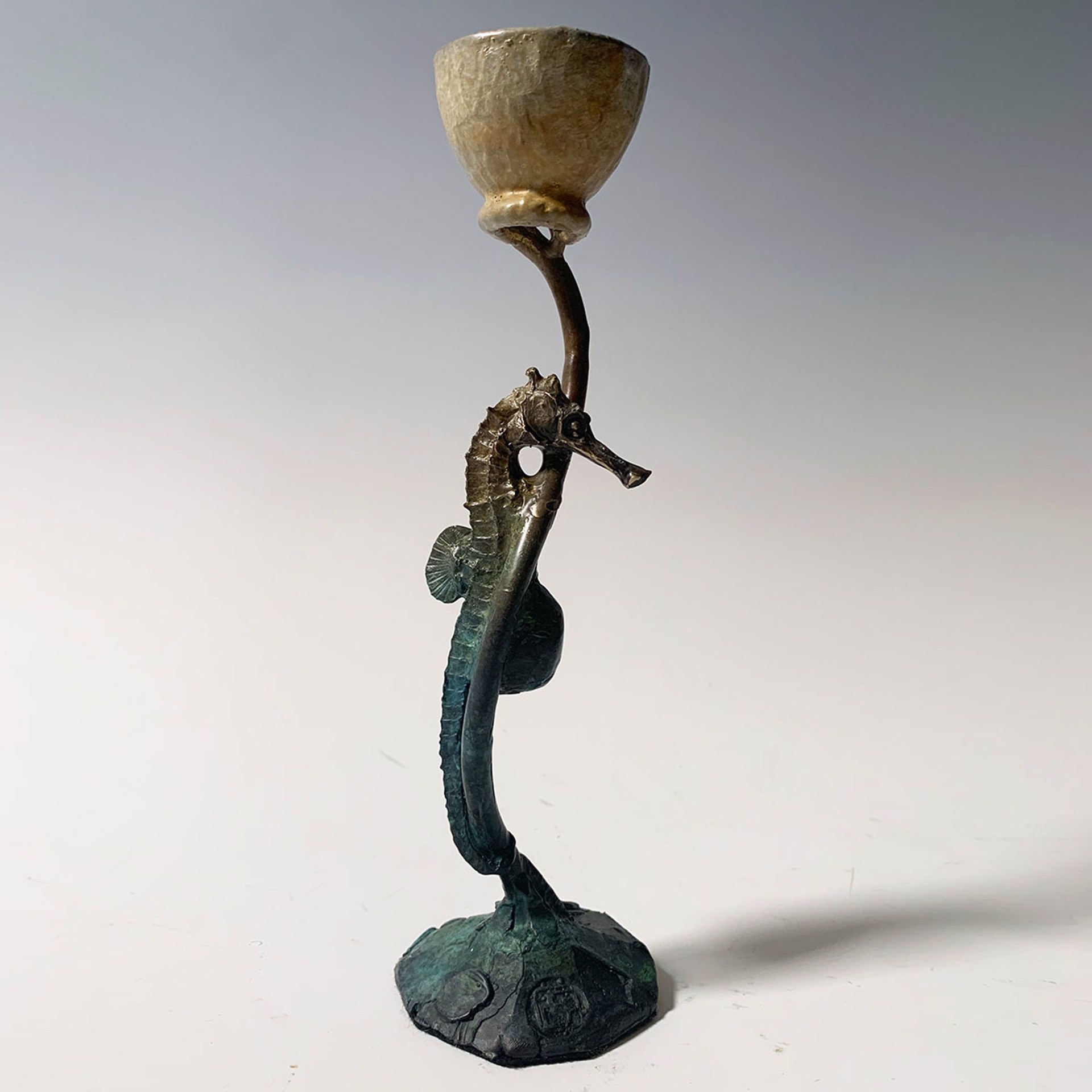 Seahorse Candle Stick I by Dan Chen