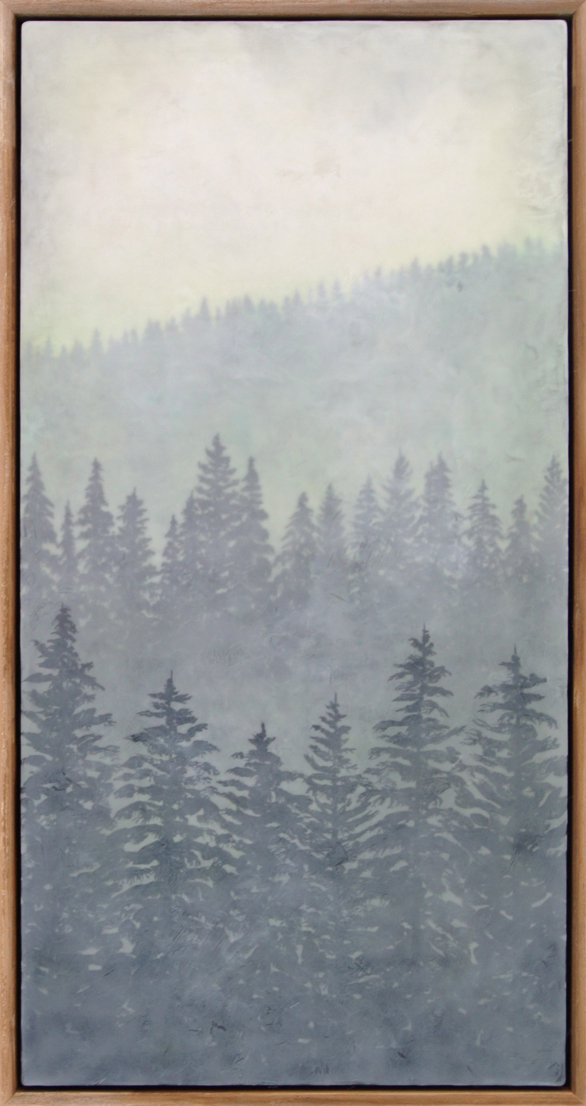 Original Contemporary Painting Of Trees Hills Mountains By Bridgette Meinhold Available At Gallery Wild