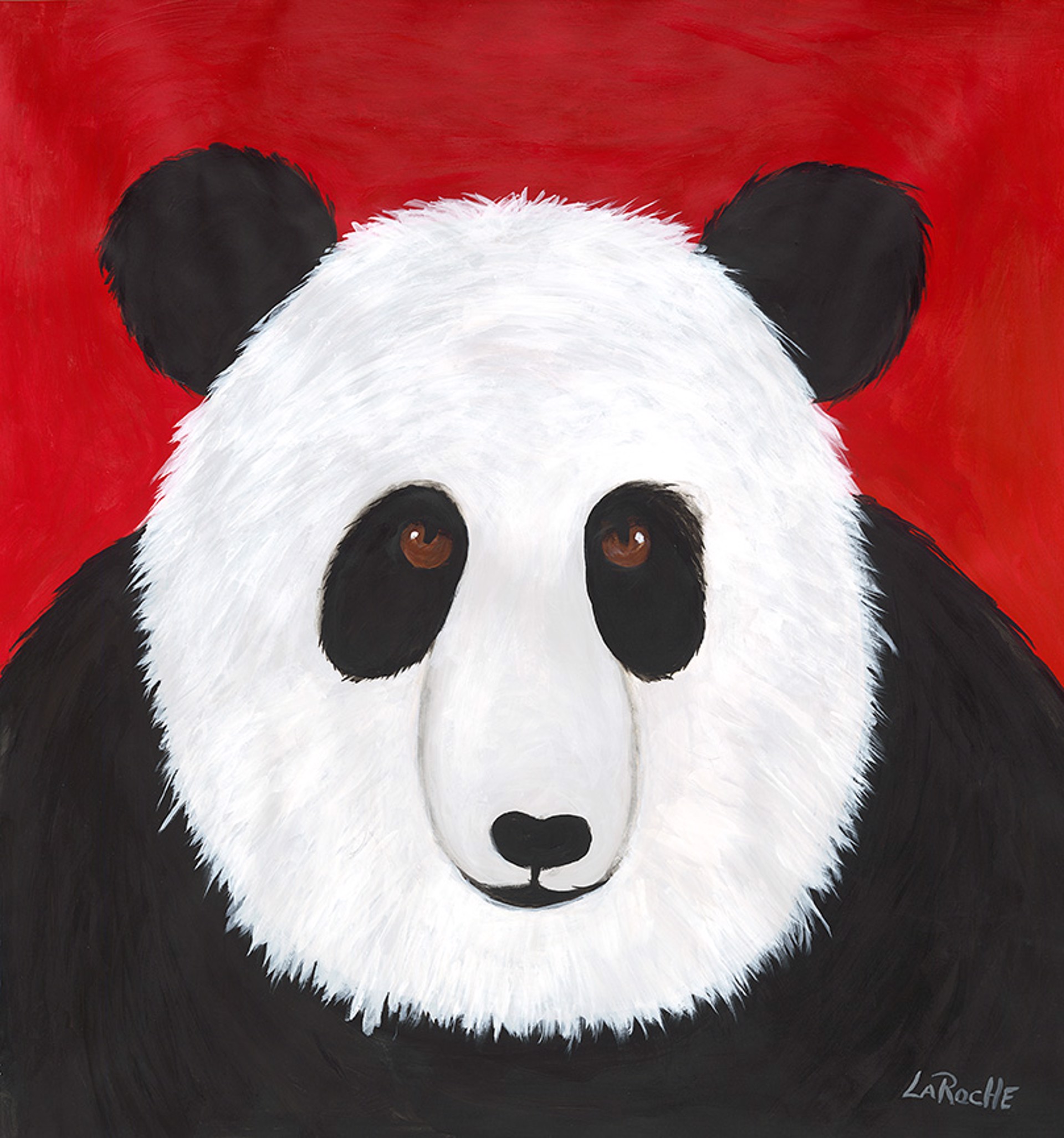 Happy Panda by Carole LaRoche