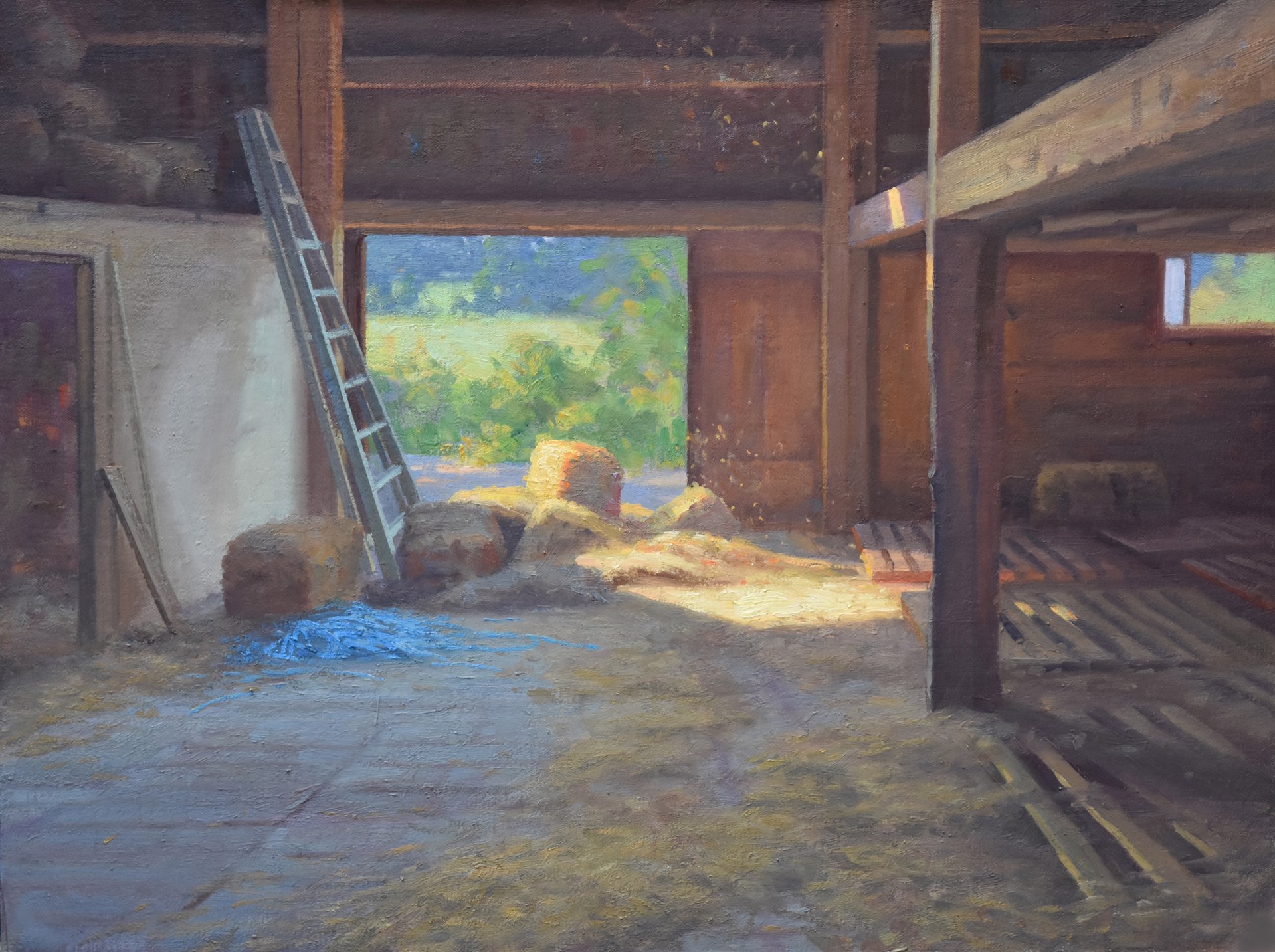The Hay Barn by Sam Vokey