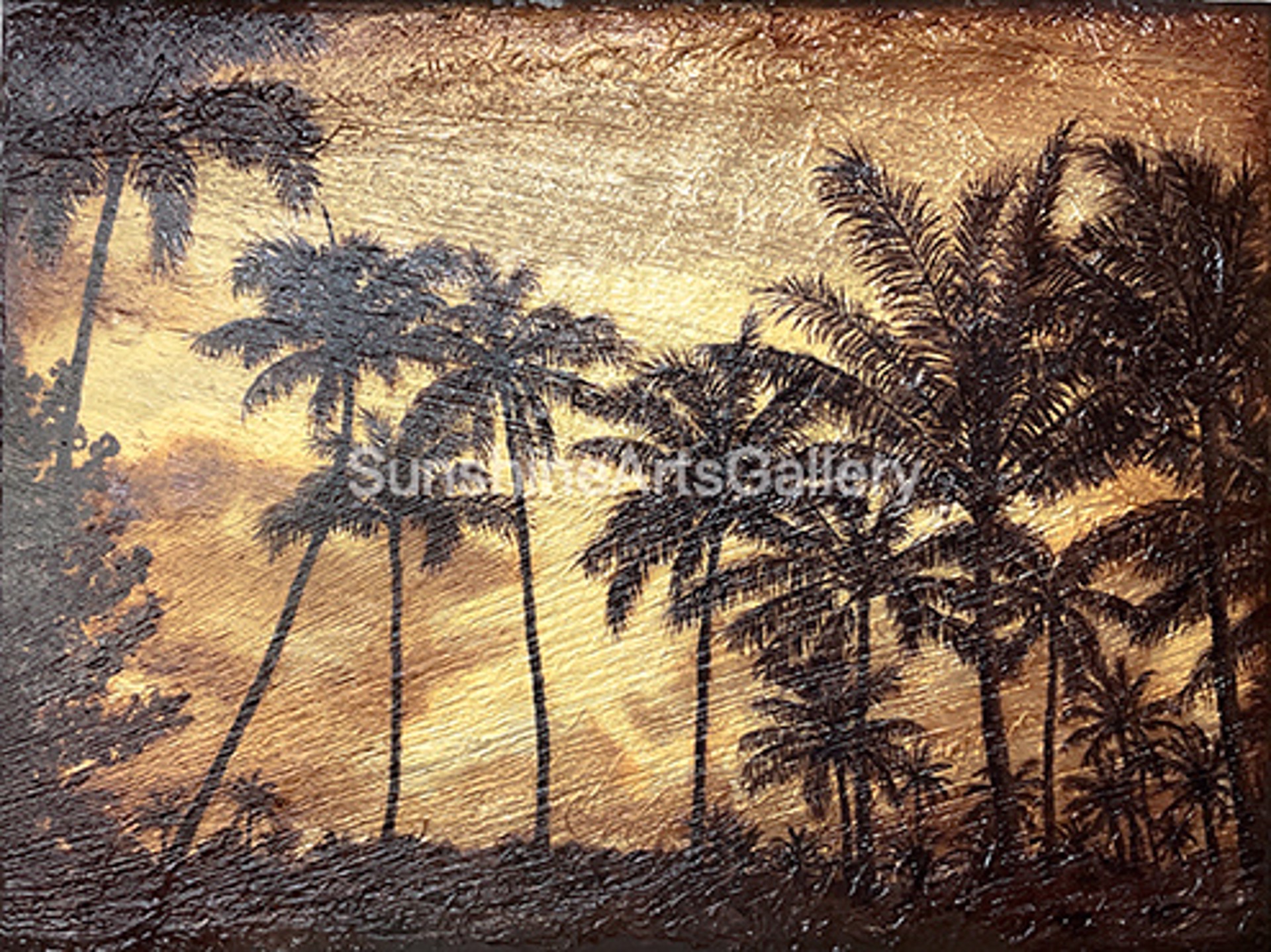 Kailua Beach Palms by Pati O'Neal
