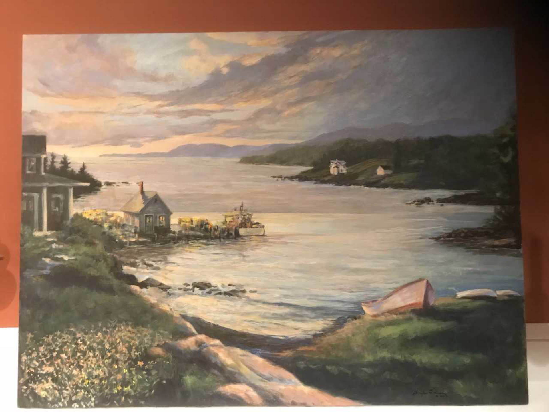 Vinalhaven Commission by Douglas H. Caves Sr. Portland Art Gallery