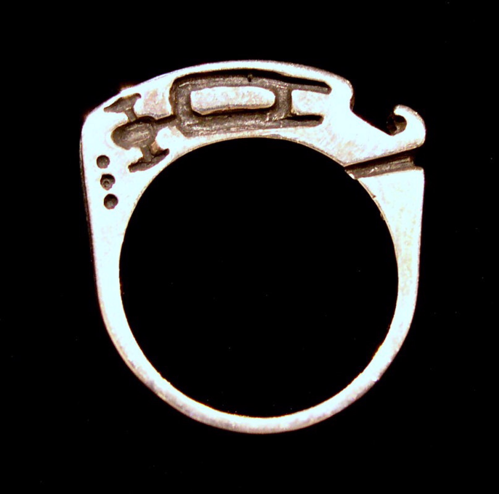 Man & Woman Stacker Ring by Robert Rogers