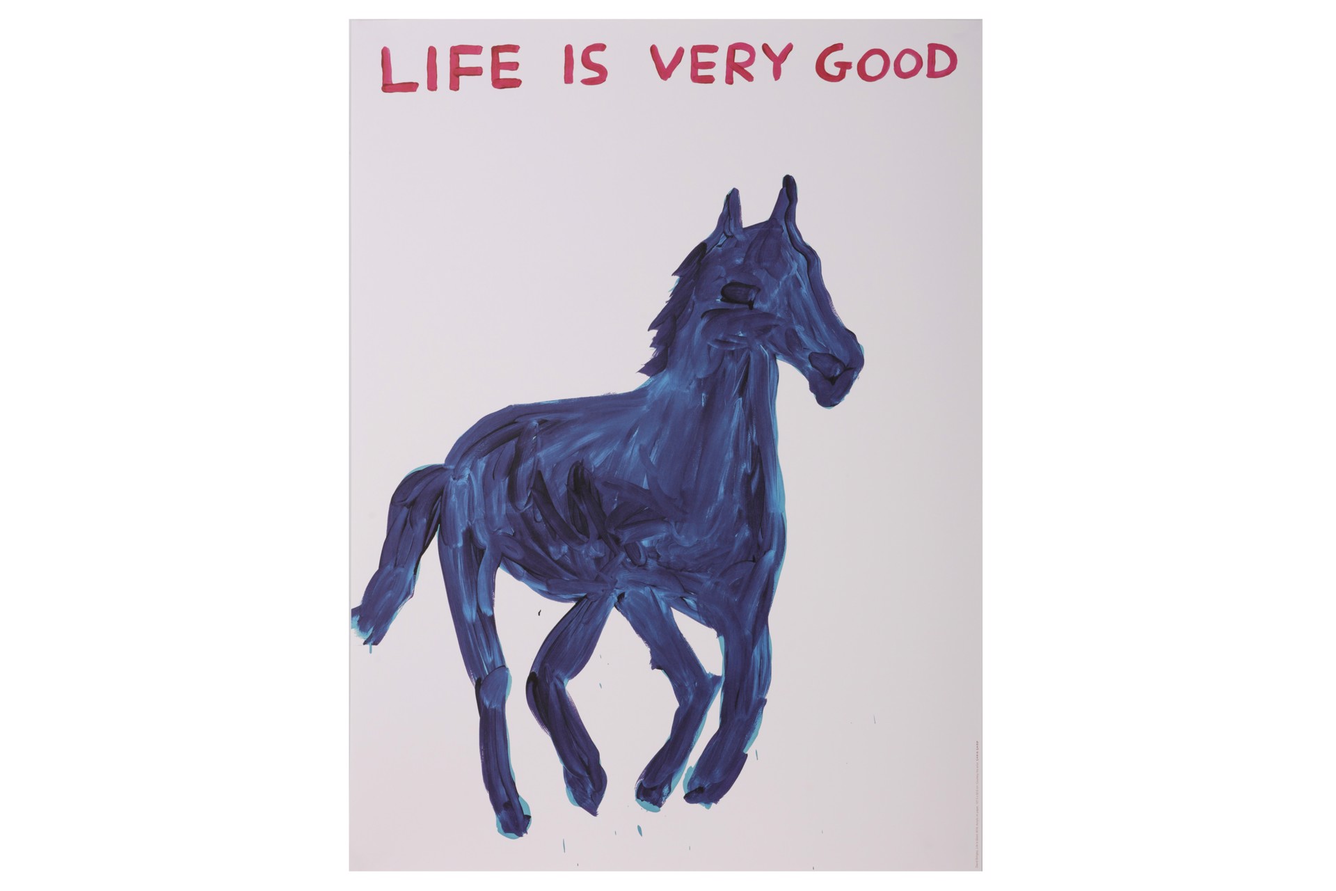 Life is Very Good by David Shrigley