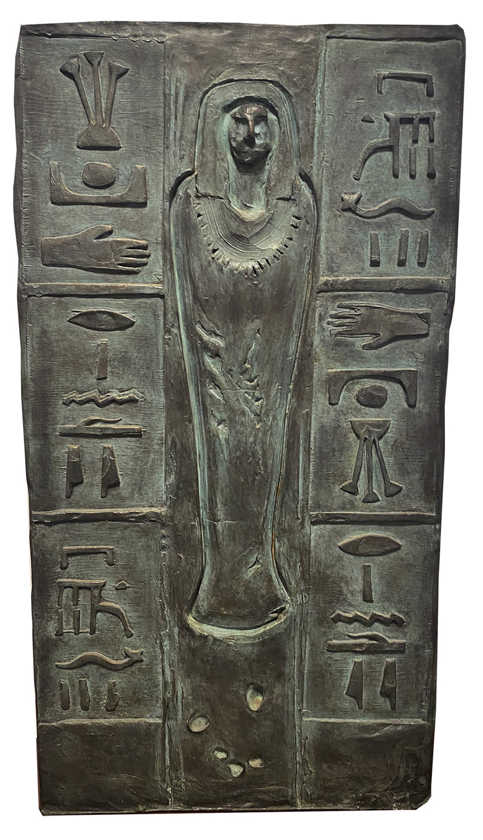 Mummy Panel (Obelisk) Panel I by Fritz Scholder