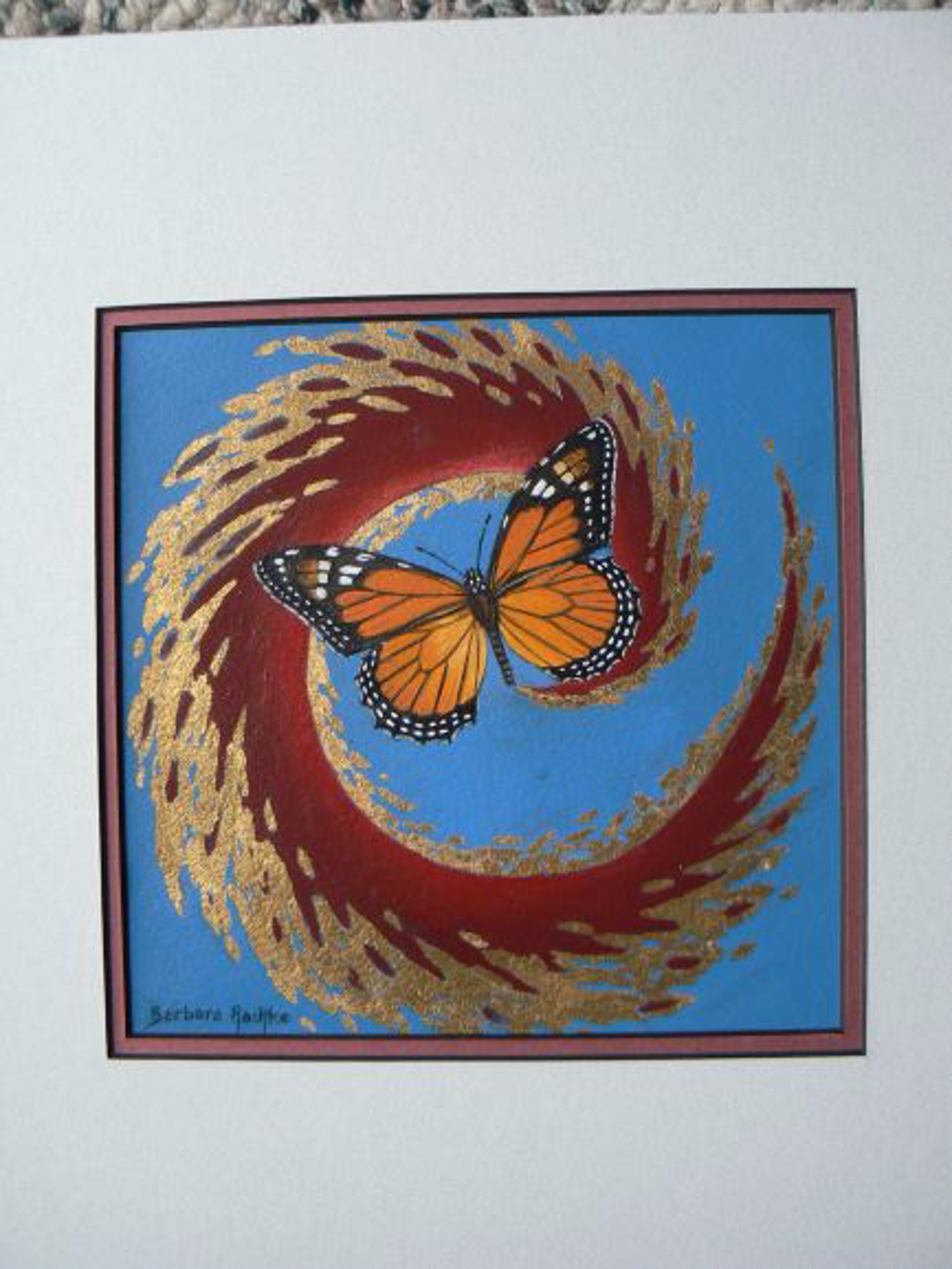 Monarch Flight by Barbara Radtke