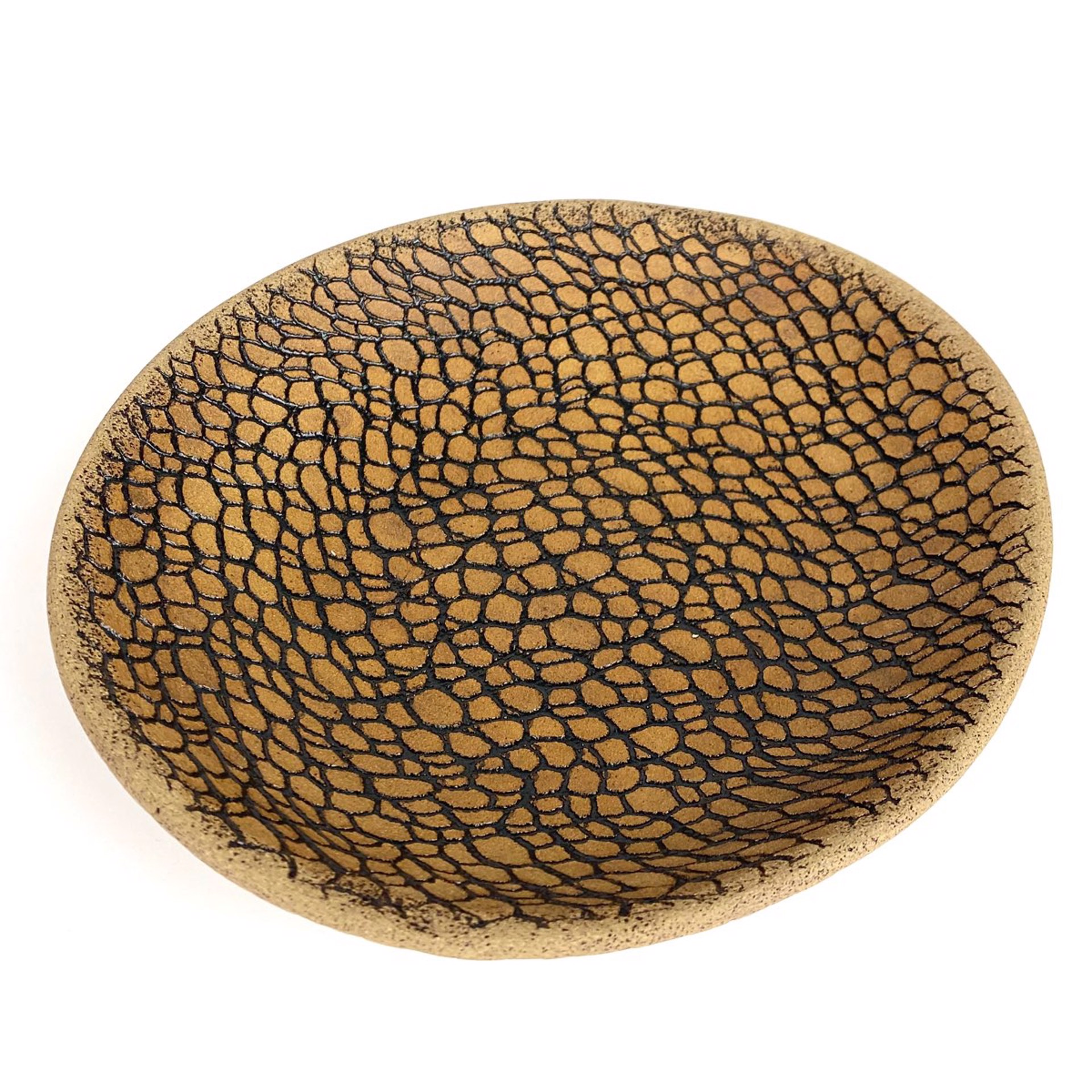 Hand Carved Ceramic Bowl by Kelly Jean Ohl